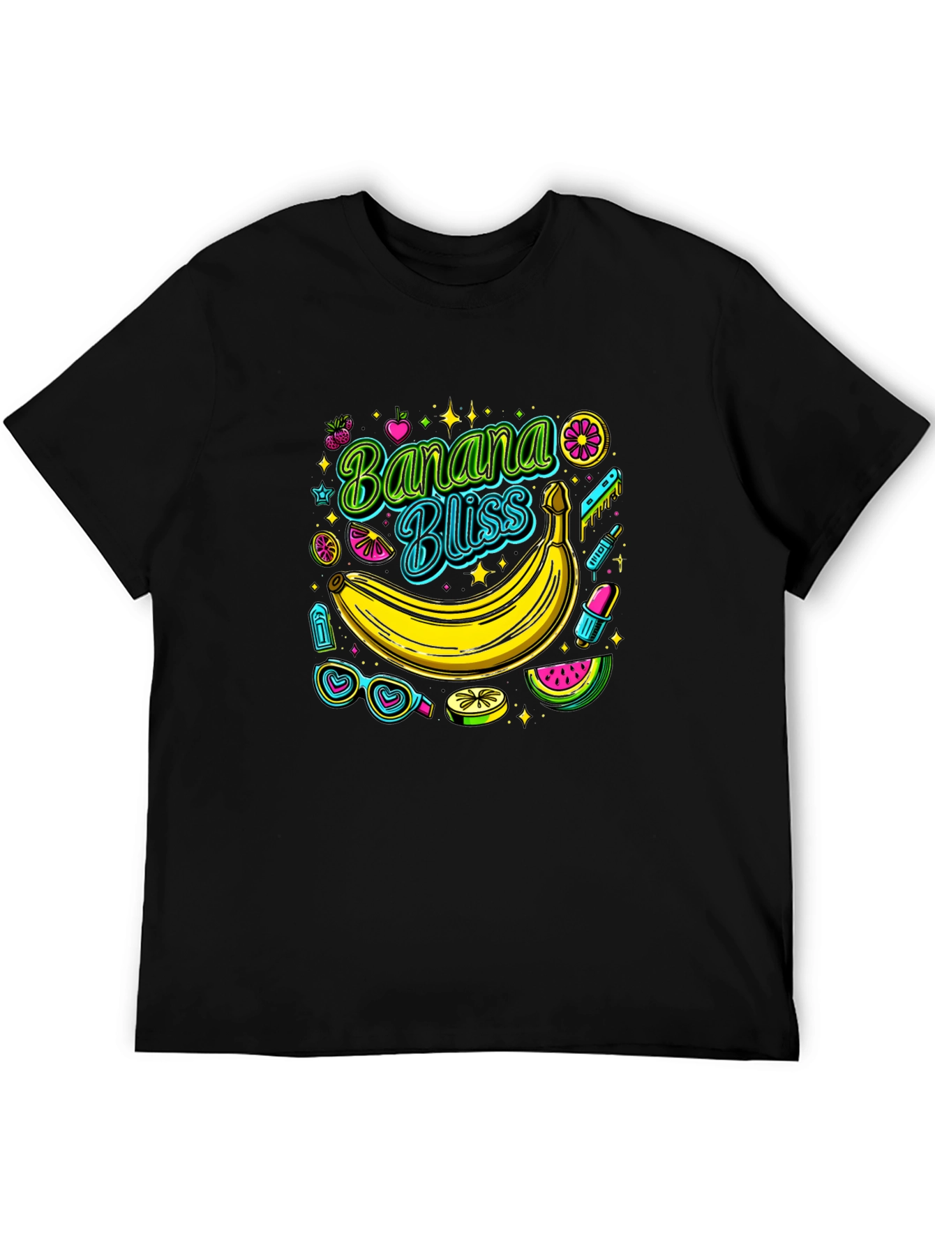 Banana Bliss Graphic Tee - Summer Vibes