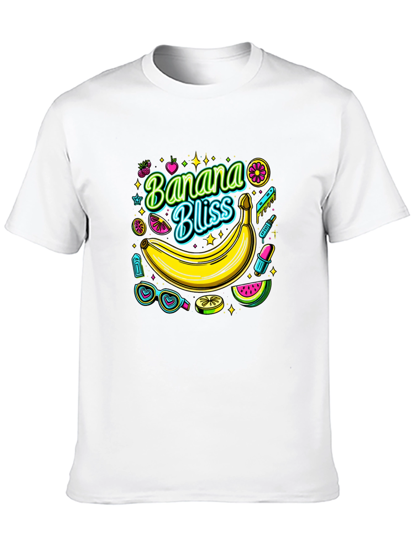 Banana Bliss Graphic Tee - Summer Vibes
