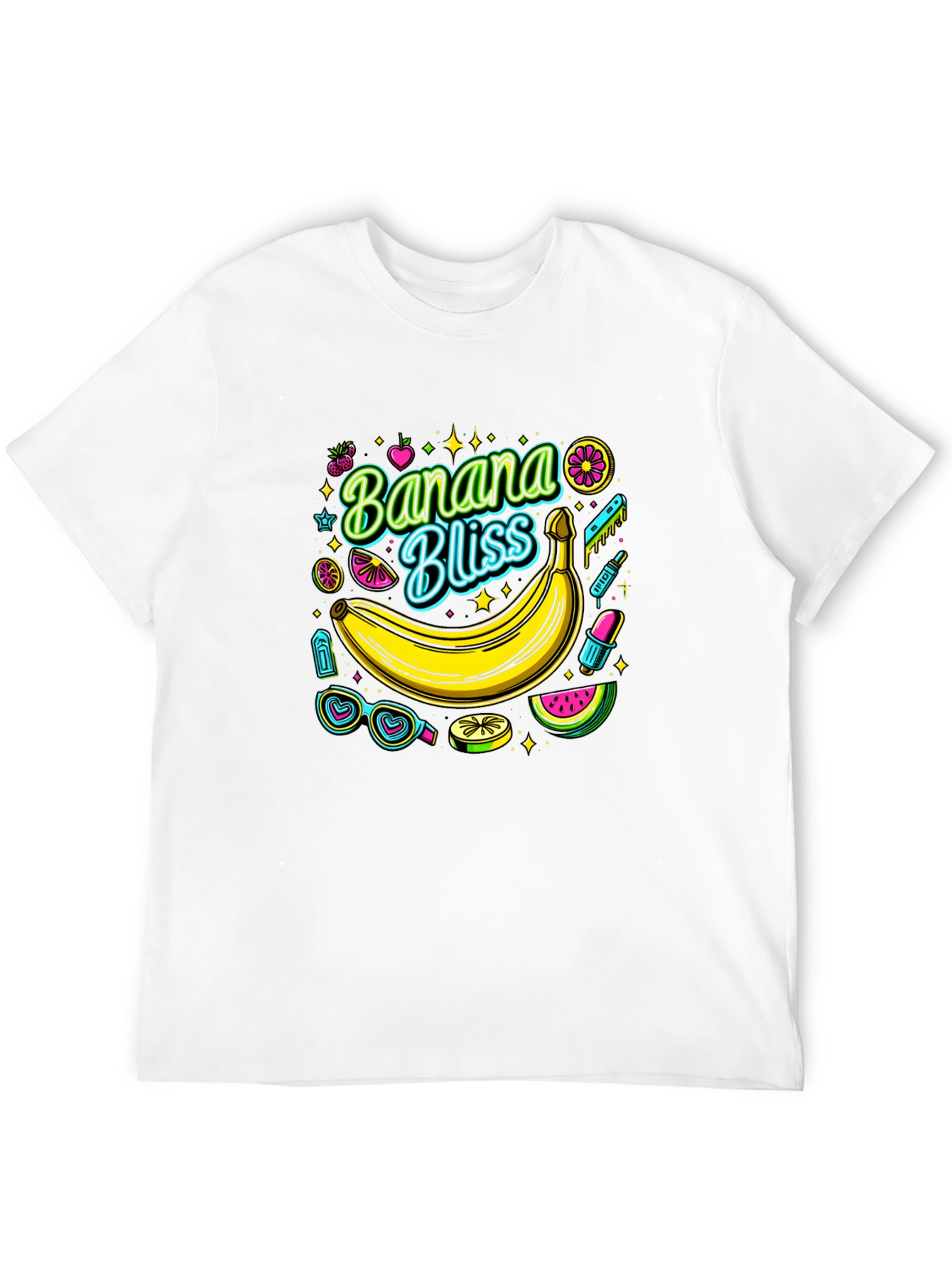 Banana Bliss Graphic Tee - Summer Vibes