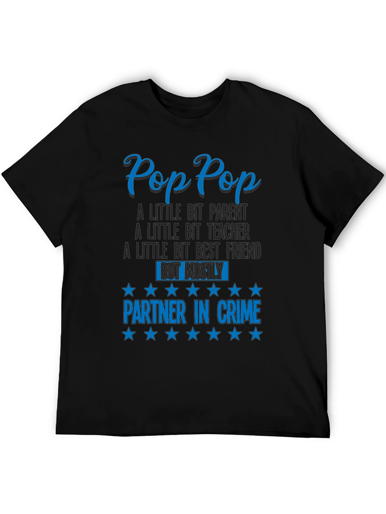 Pop Pop Partner in Crime T-Shirt