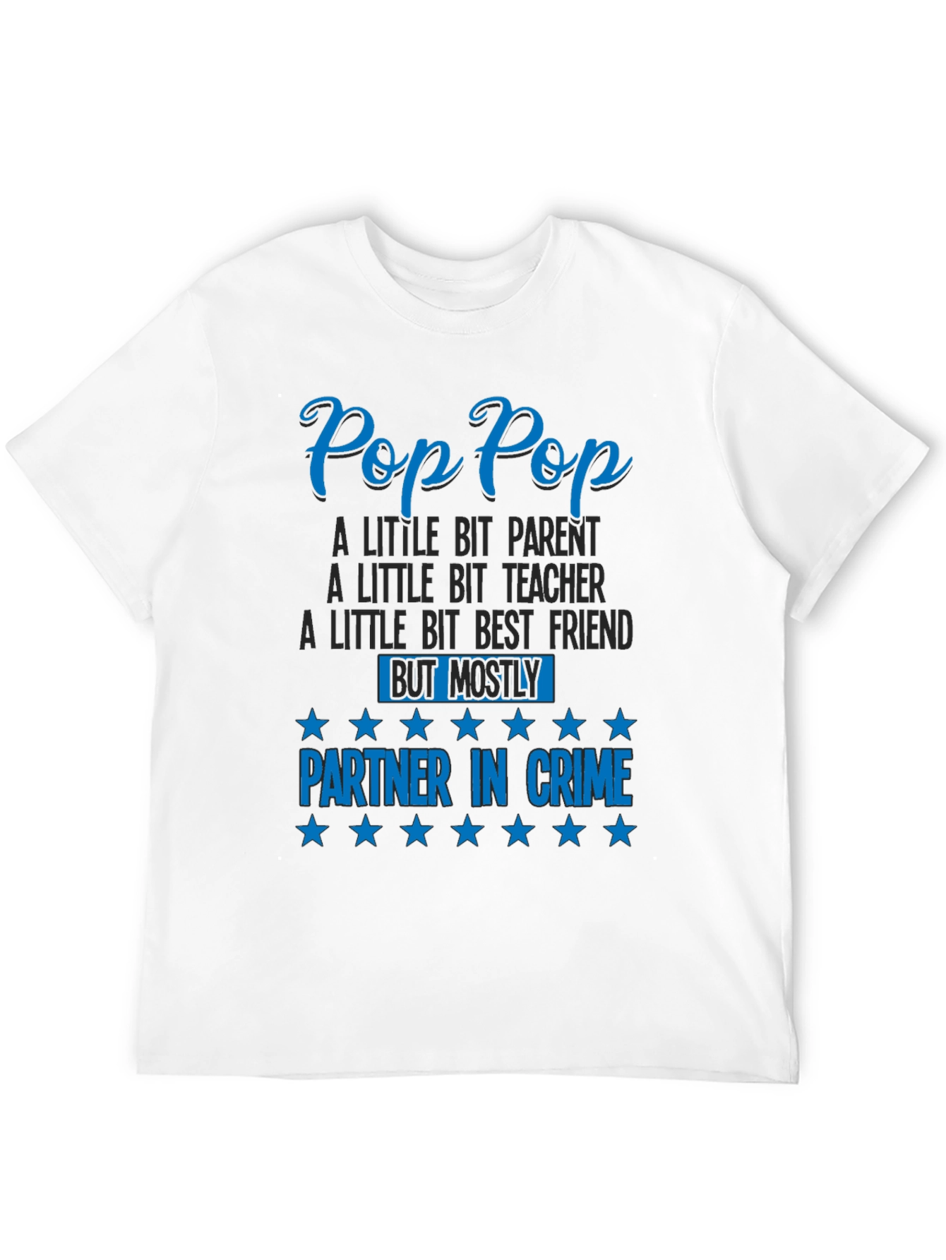 Pop Pop Partner in Crime T-Shirt