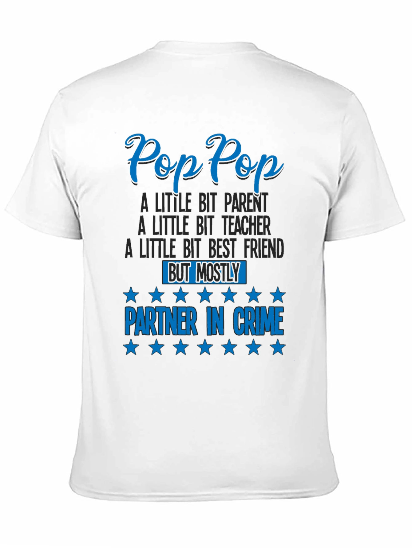 Pop Pop Partner in Crime T-Shirt