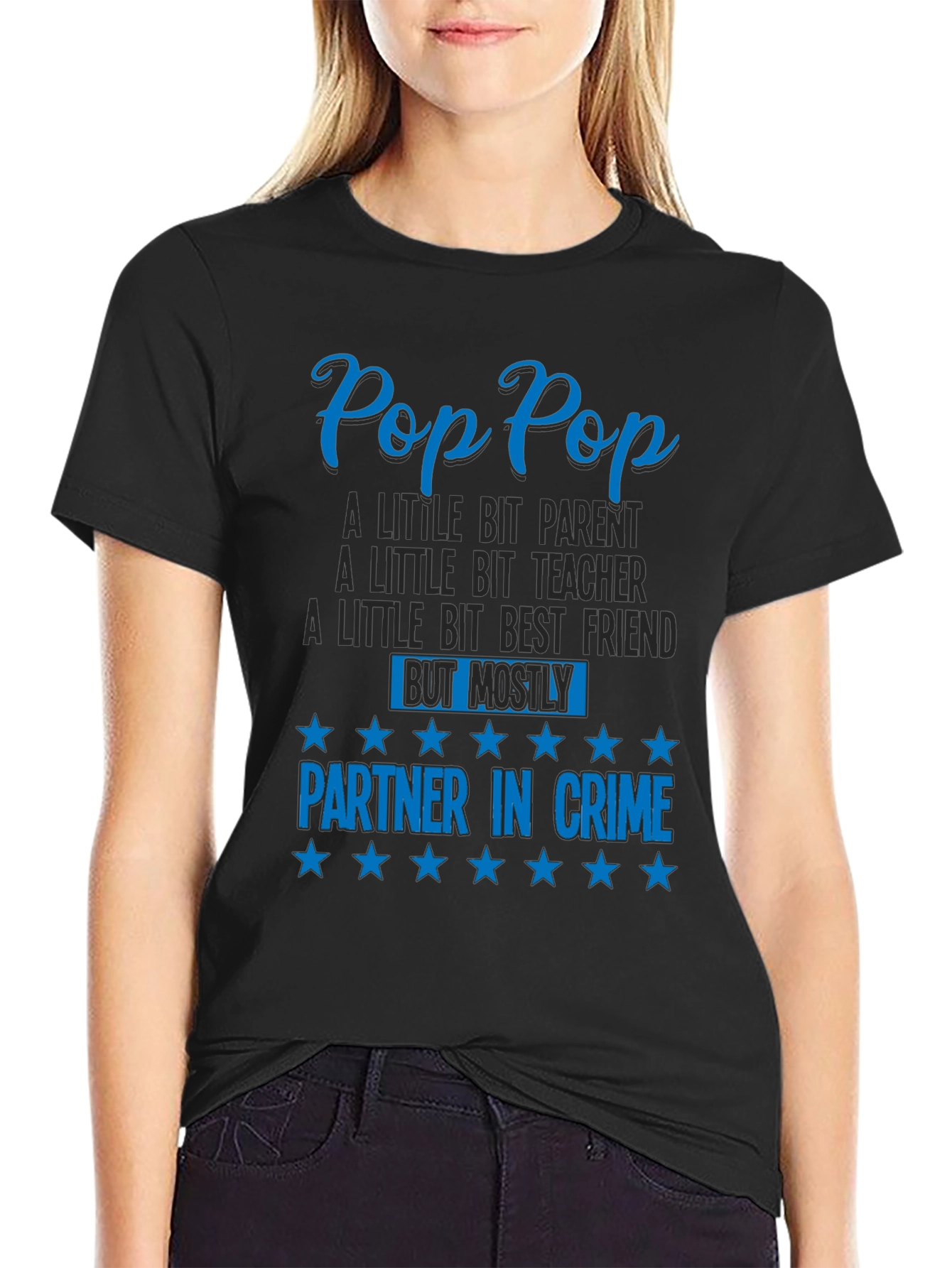 Pop Pop Partner in Crime T-Shirt