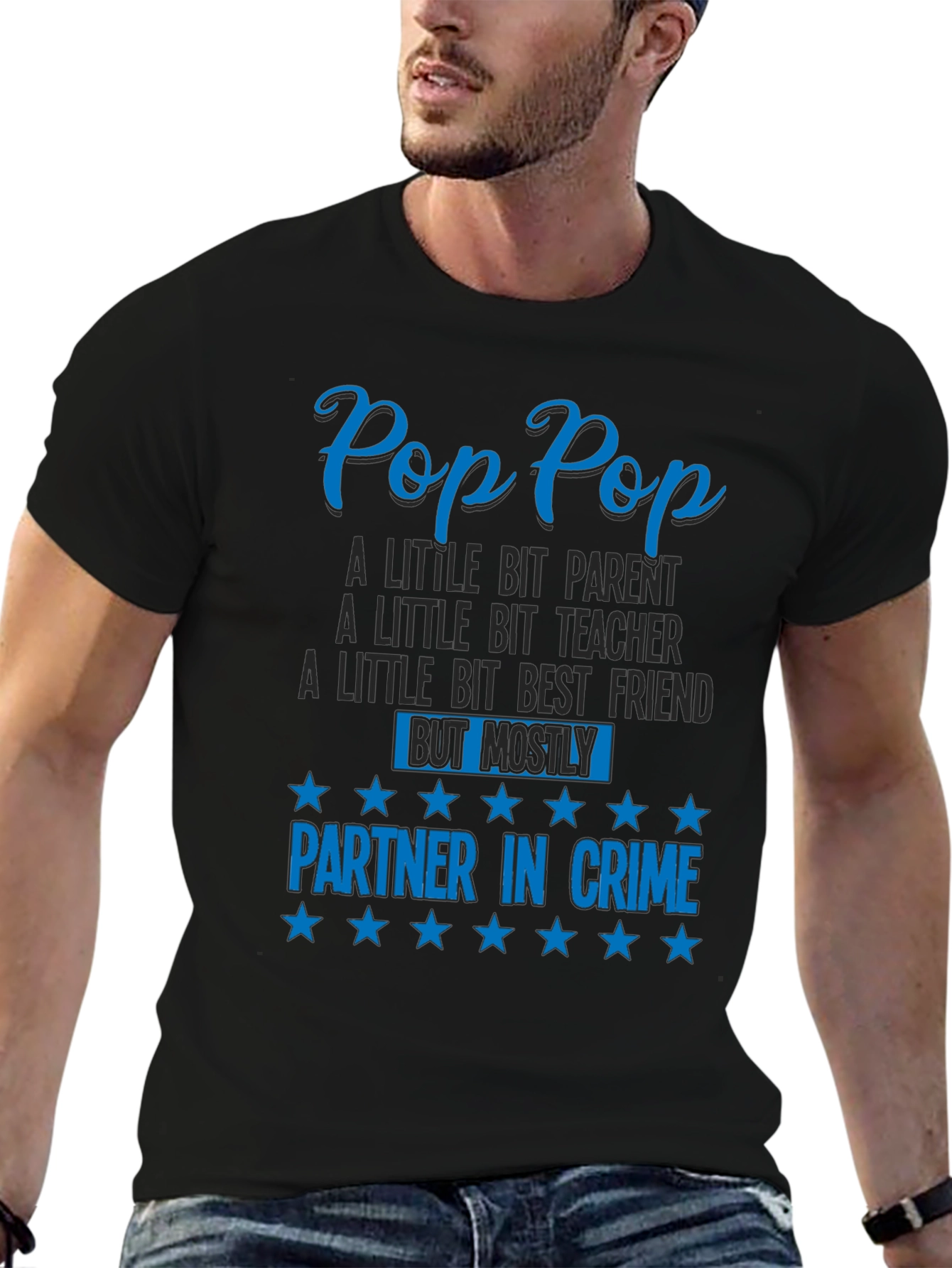 Pop Pop Partner in Crime T-Shirt