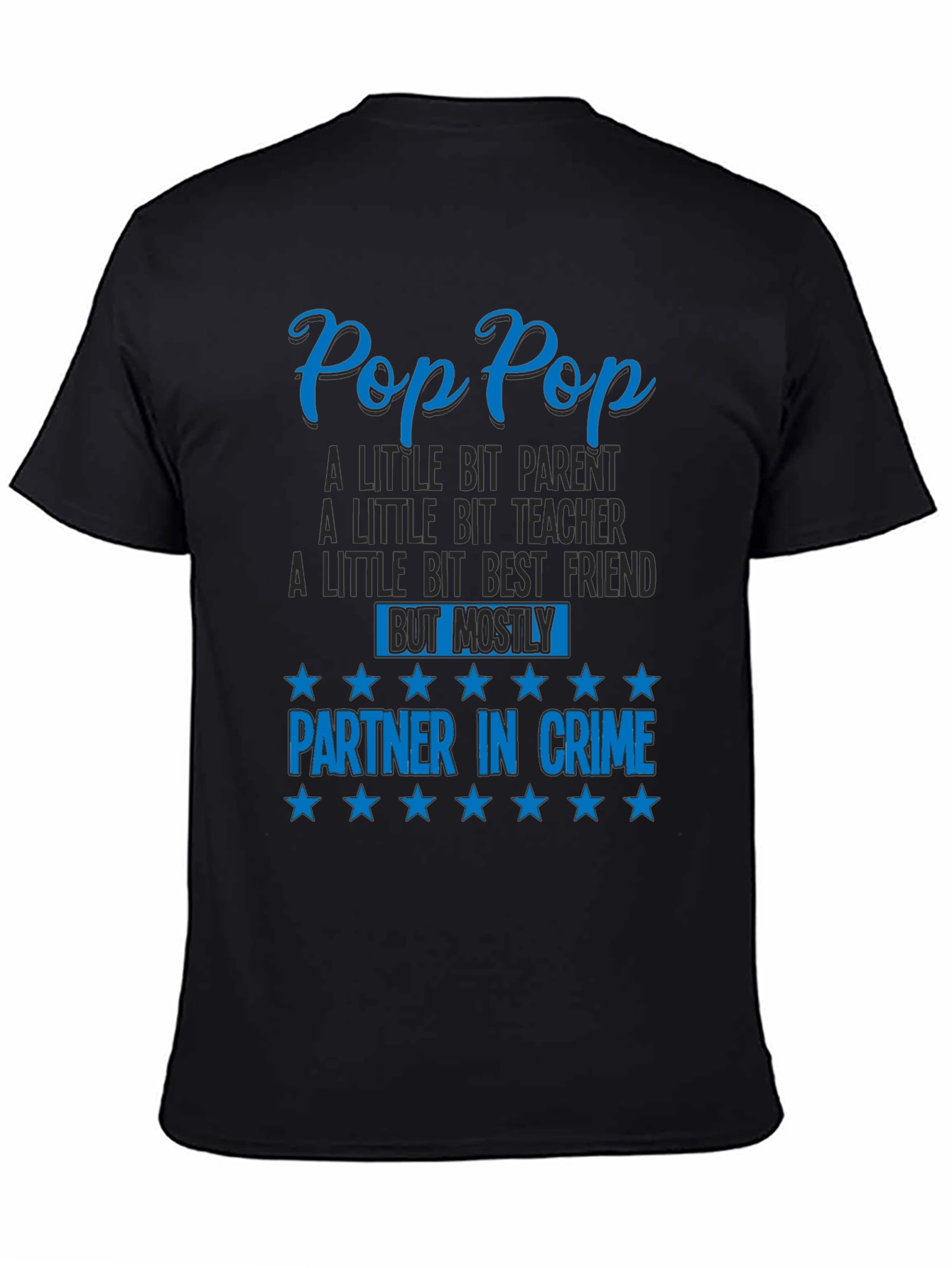 Pop Pop Partner in Crime T-Shirt