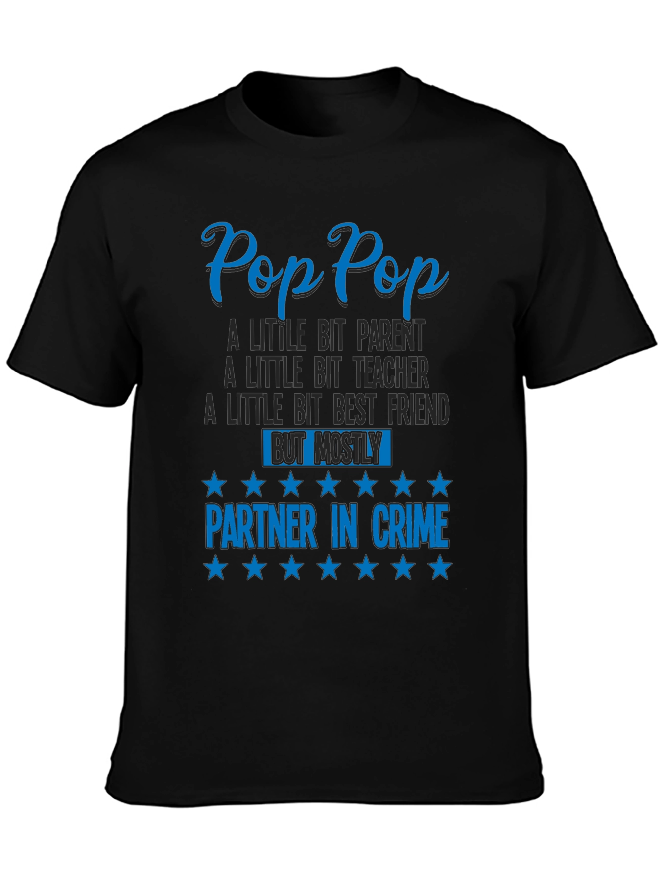 Pop Pop Partner in Crime T-Shirt