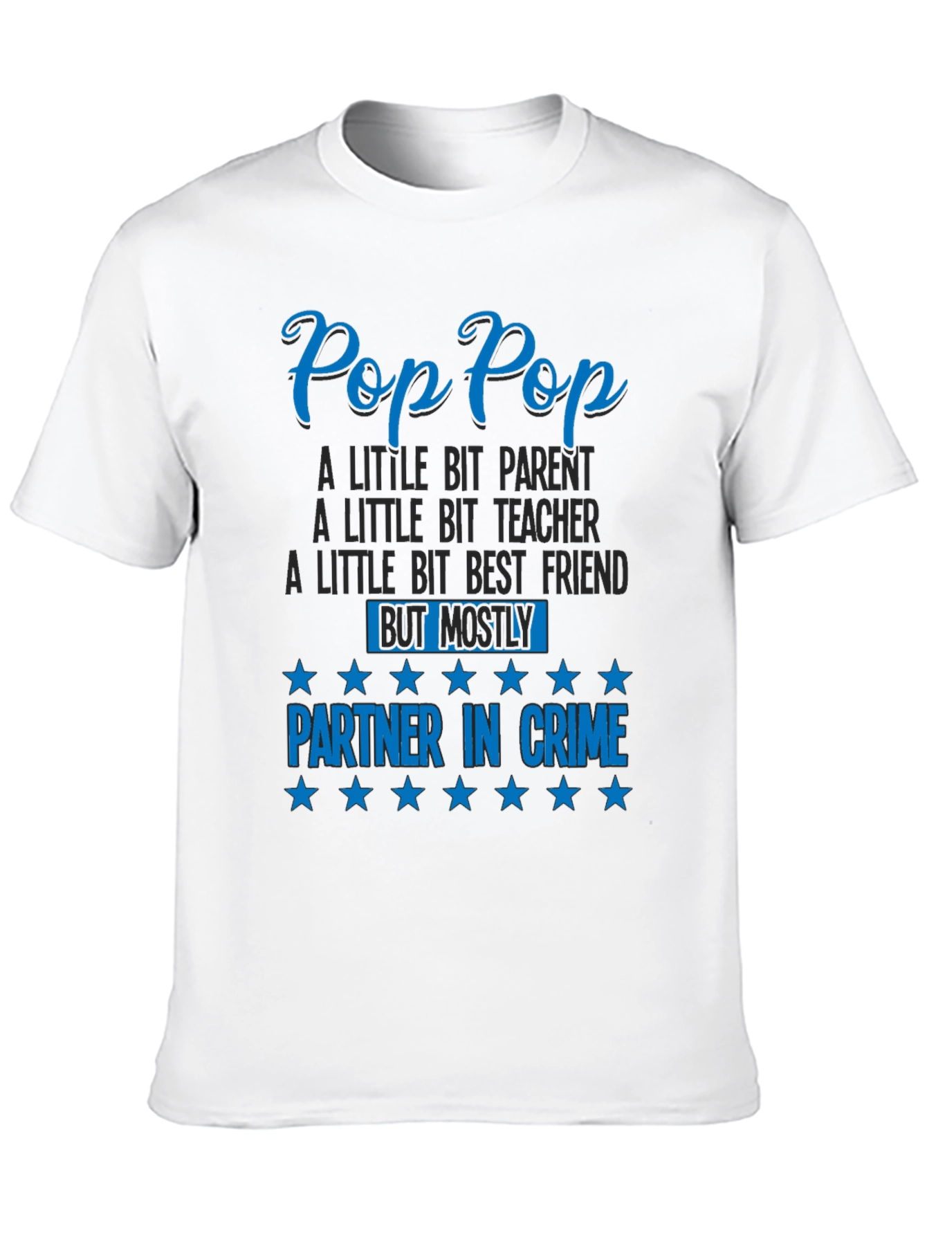 Pop Pop Partner in Crime T-Shirt