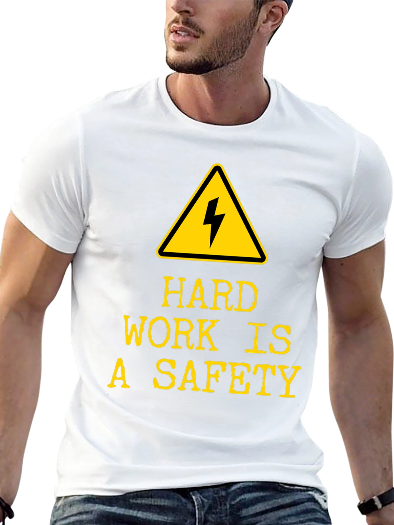 Hard Work is A Safety T-Shirt - Black