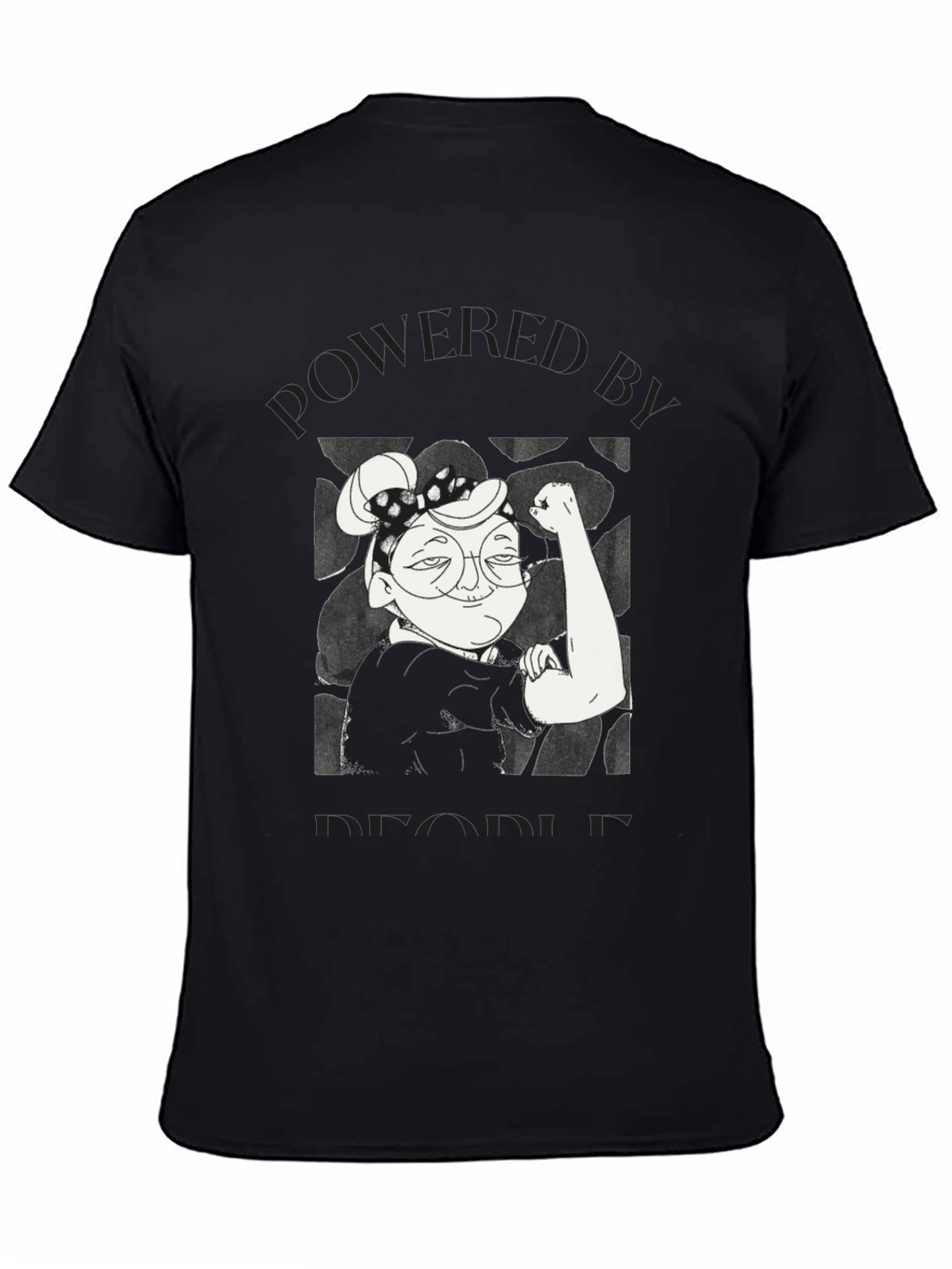 Feminist Powered By People Graphic Tee