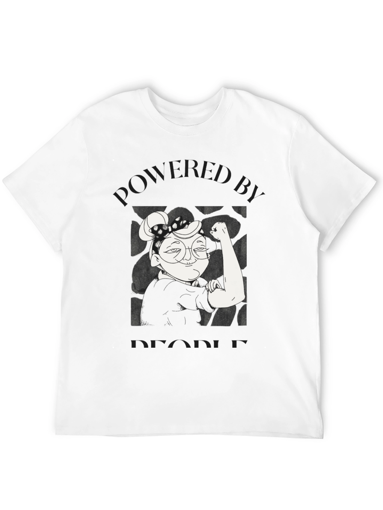 Feminist Powered By People Graphic Tee