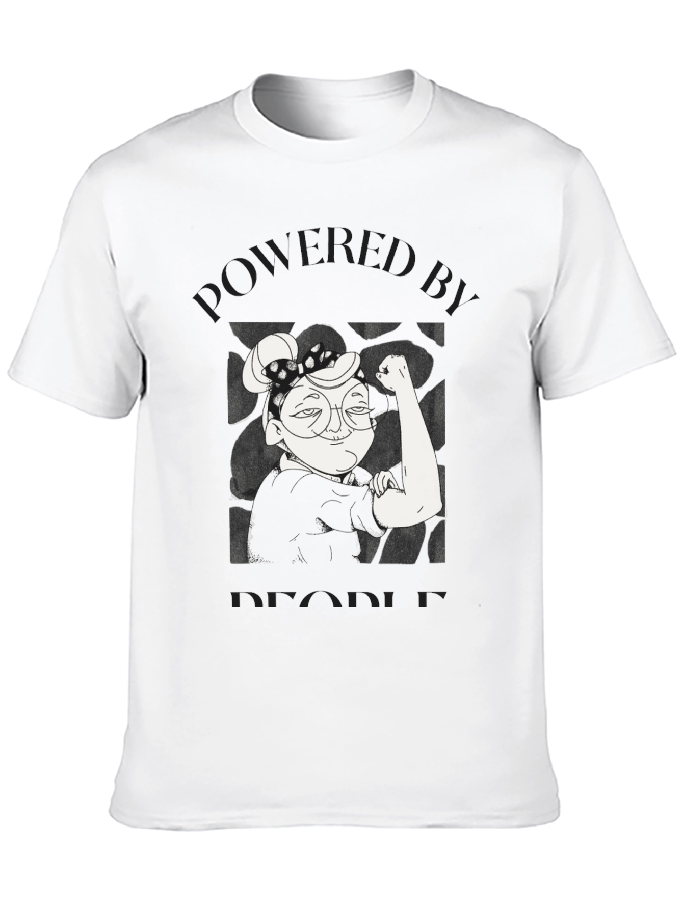 Feminist Powered By People Graphic Tee