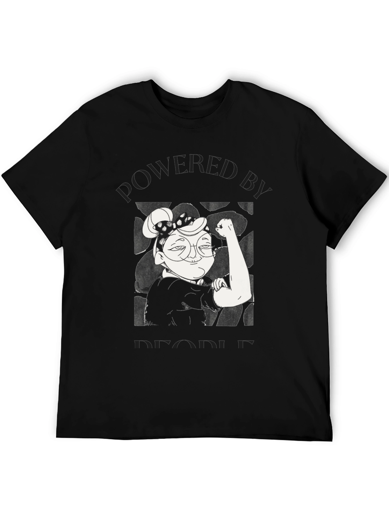 Feminist Powered By People Graphic Tee
