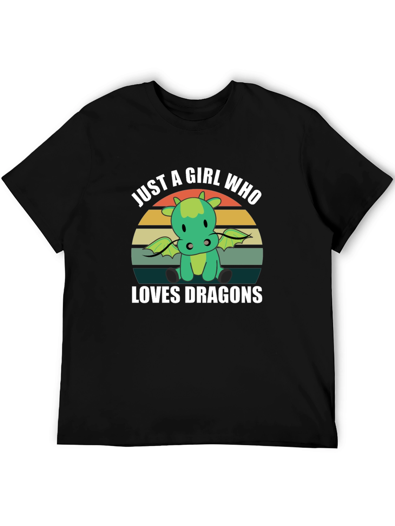 Just A Girl Who Loves Dragons T-Shirt