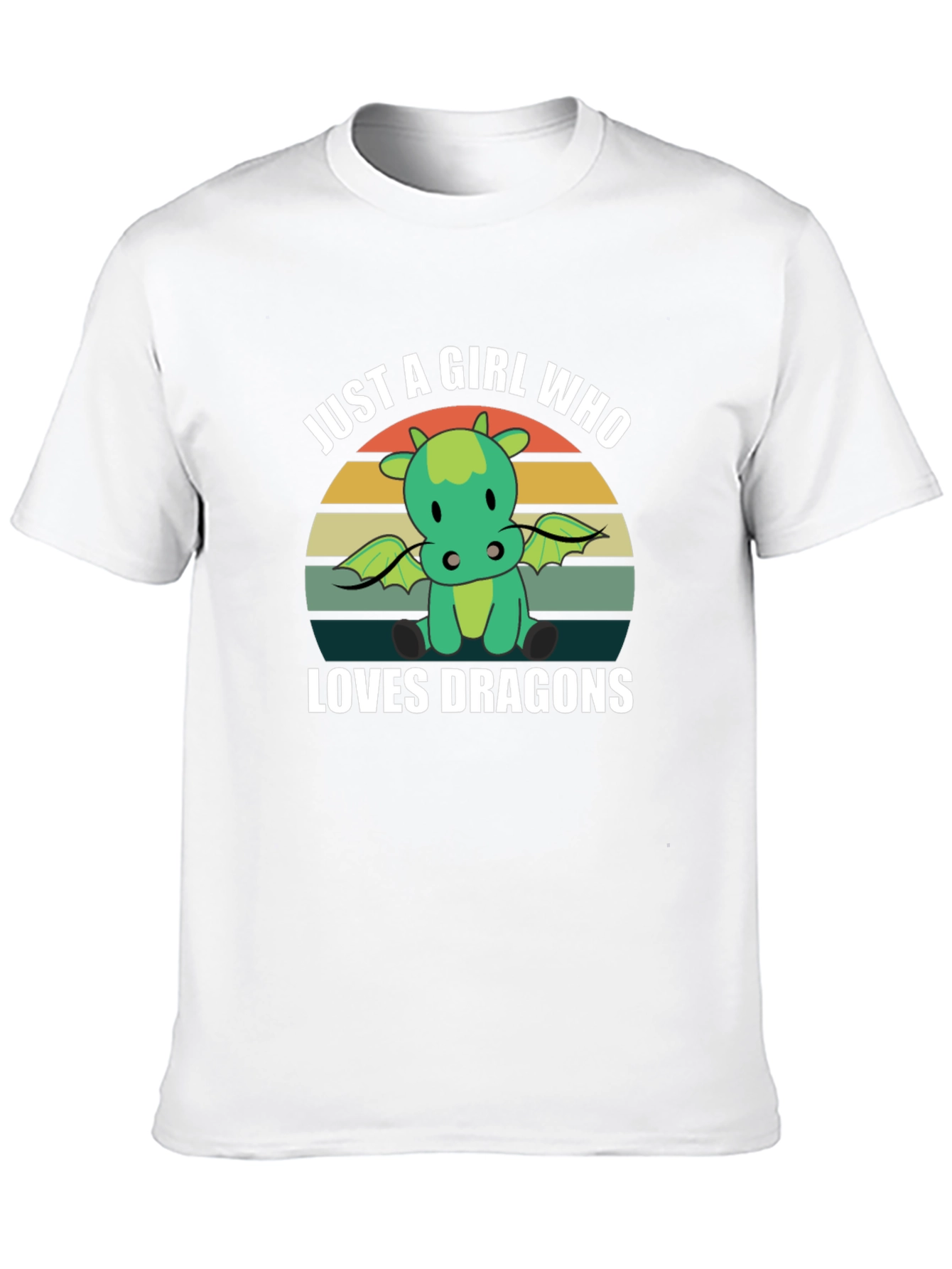 Just A Girl Who Loves Dragons T-Shirt