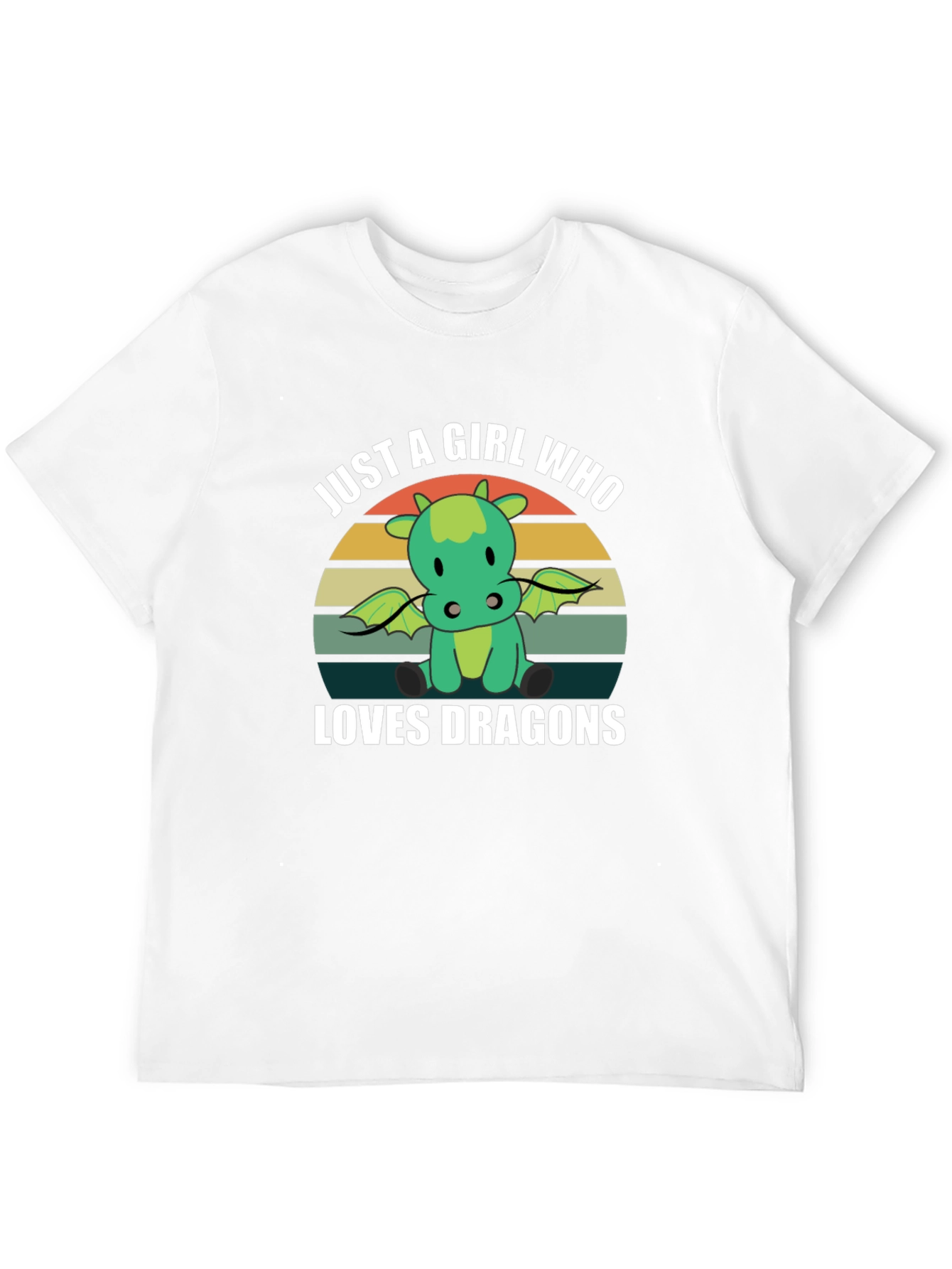 Just A Girl Who Loves Dragons T-Shirt
