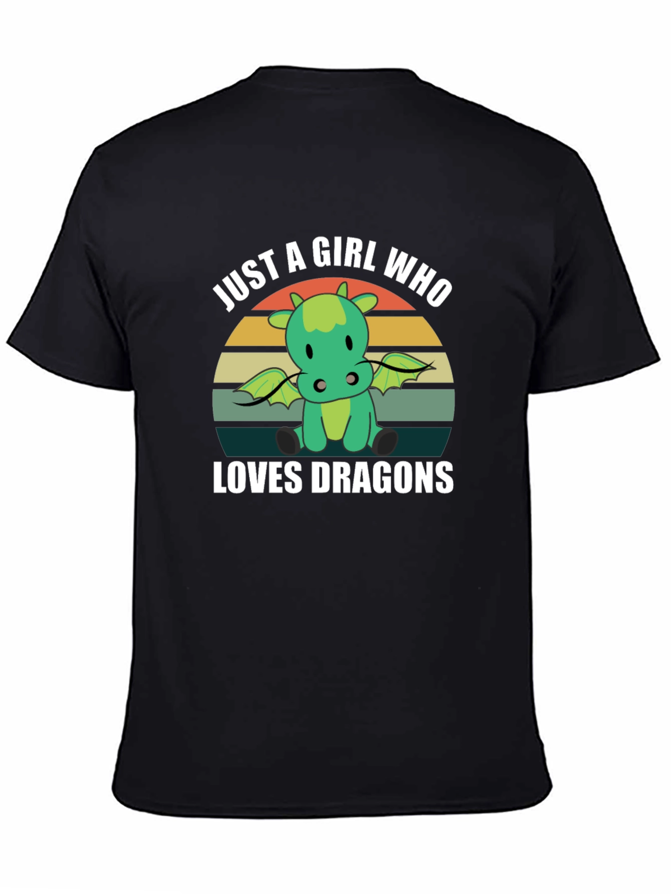 Just A Girl Who Loves Dragons T-Shirt