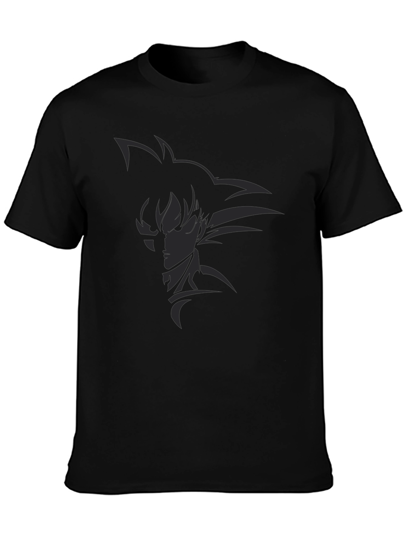 Goku Silhouette Black Tee - Dragon Ball Z Inspired