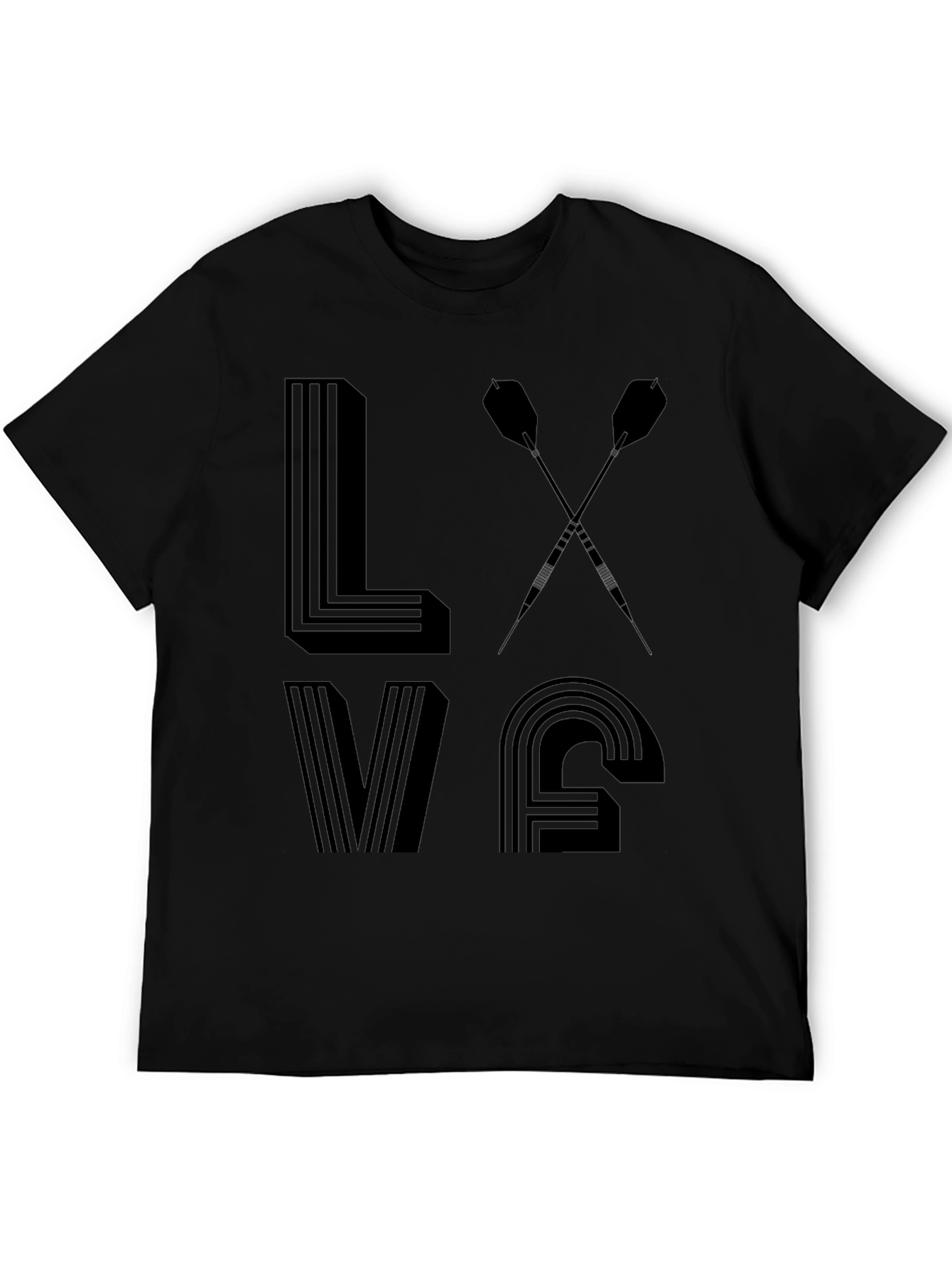 Love Darts T-Shirt - Unique Dart Player Gift