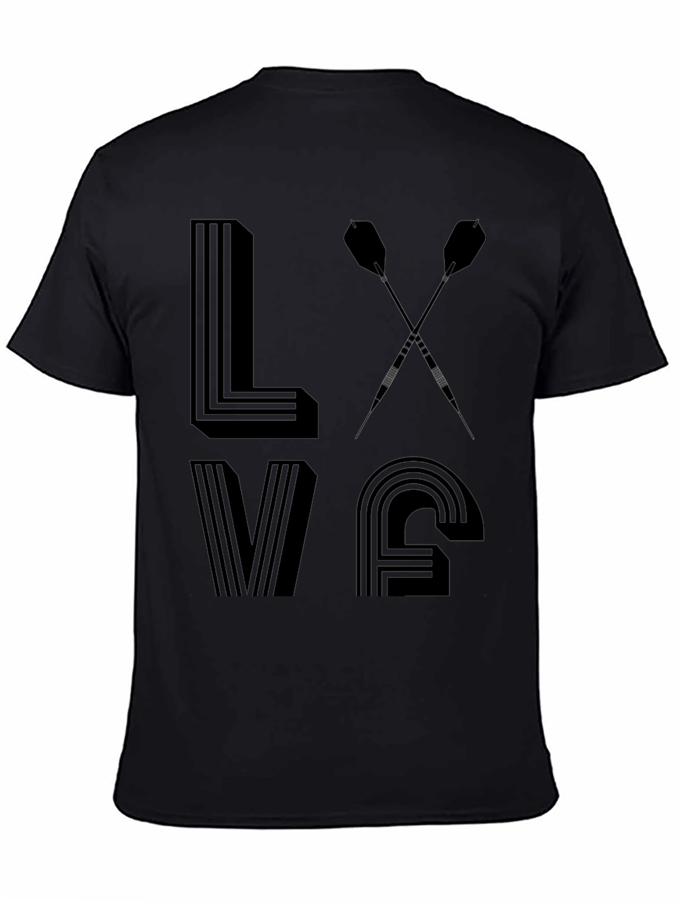 Love Darts T-Shirt - Unique Dart Player Gift