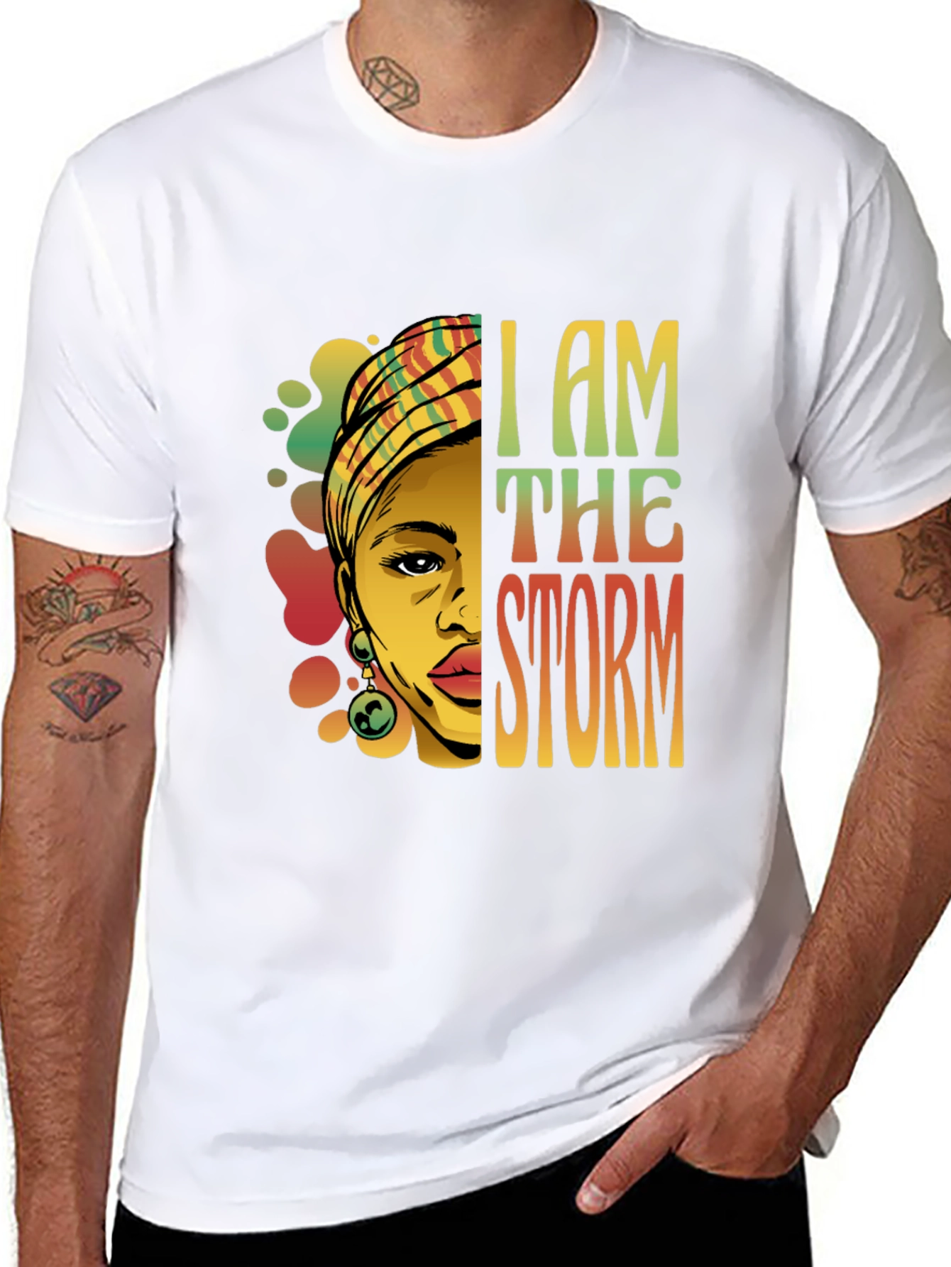 I Am The Storm Black T-Shirt