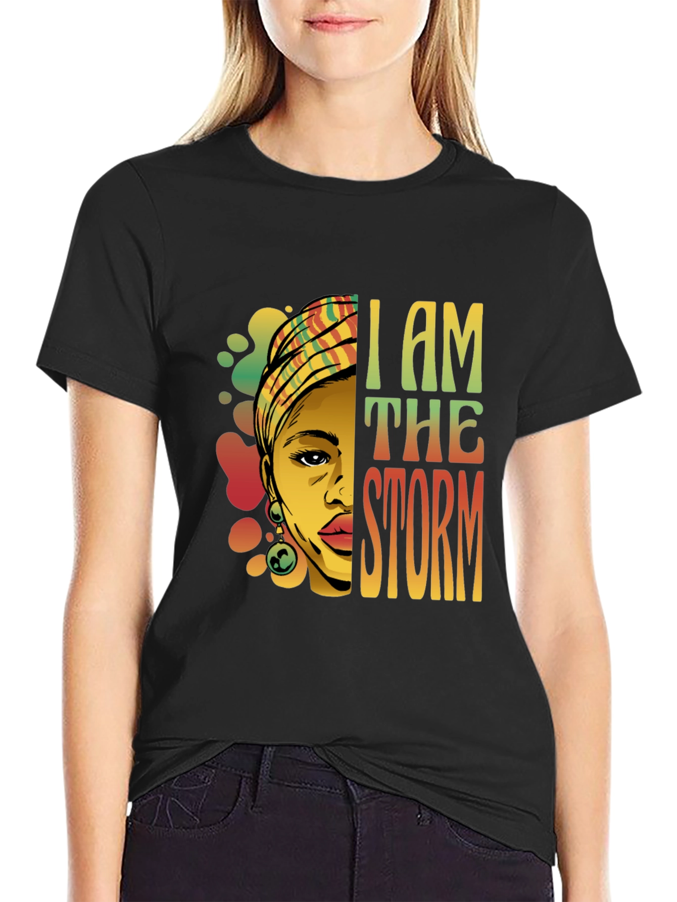 I Am The Storm Black T-Shirt