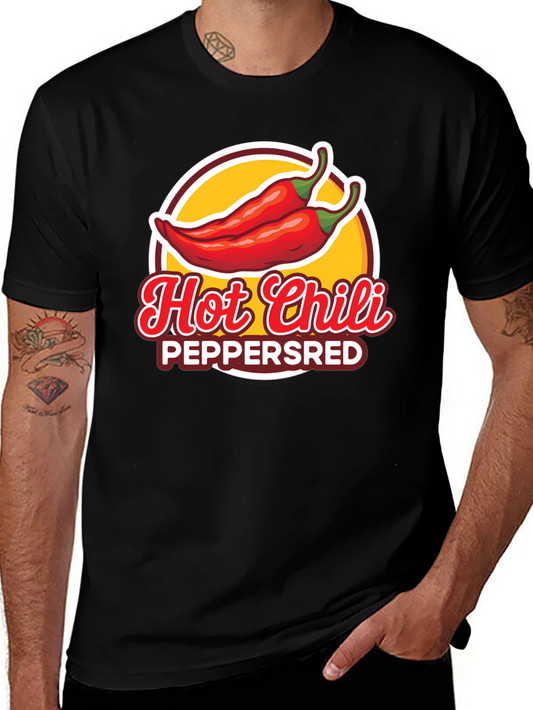 Hot Chili Peppers Graphic T-Shirt - Black