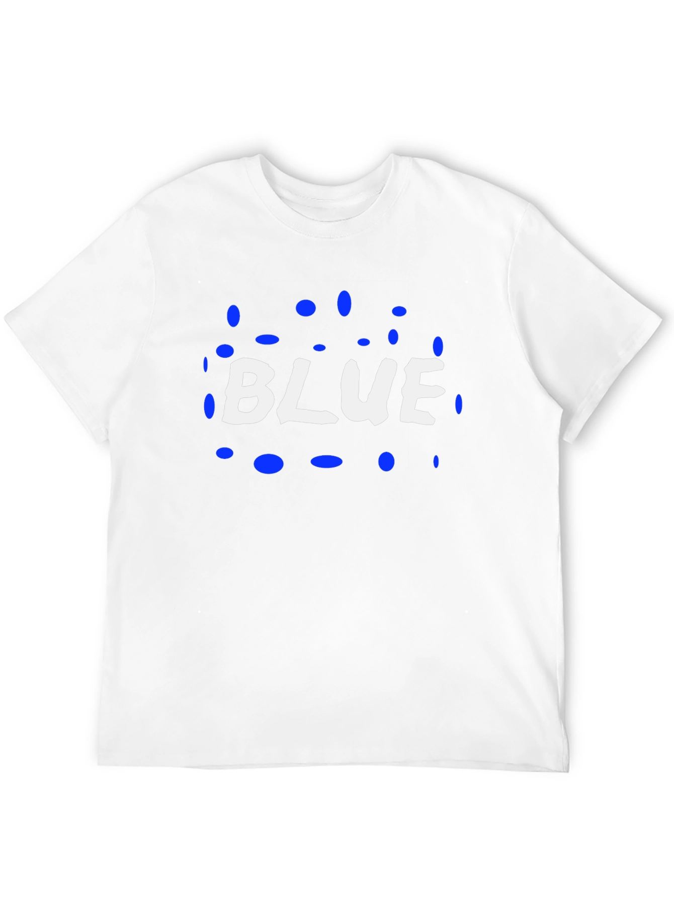 Blue Polka Dot T-Shirt