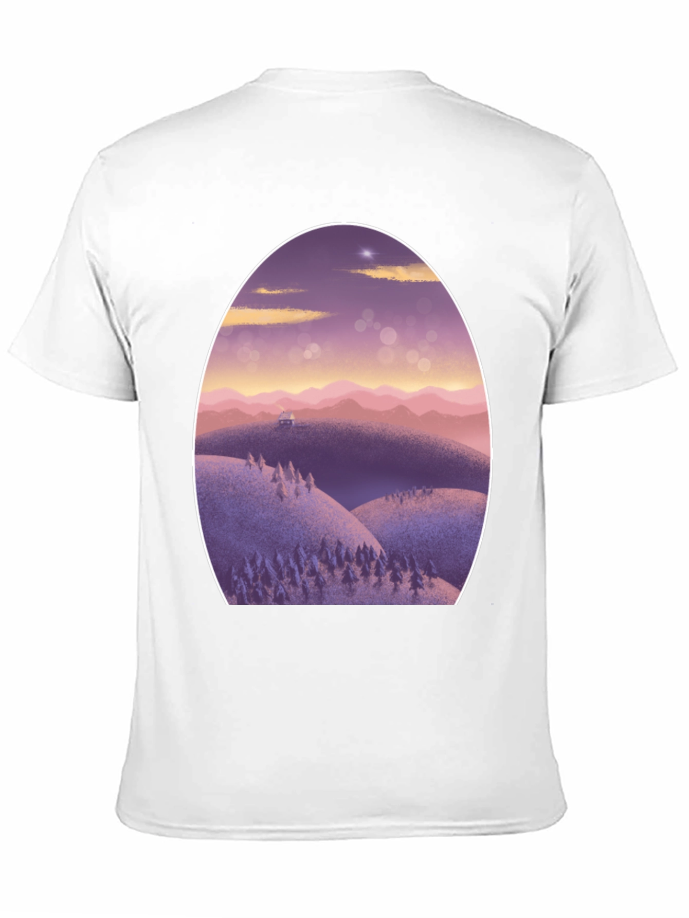 Artistic Landscape Graphic Tee