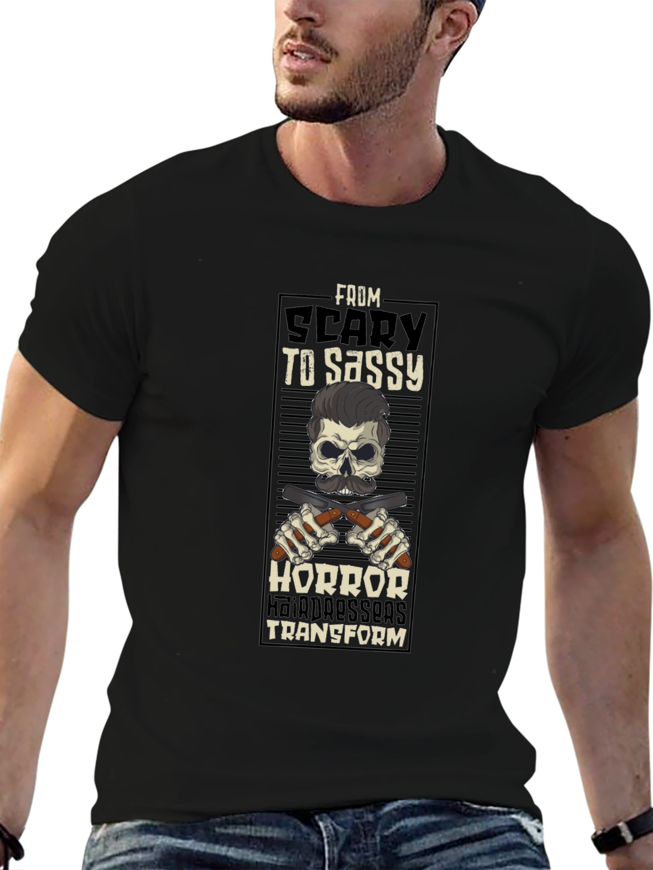 Scary to Sassy Graphic T-Shirt