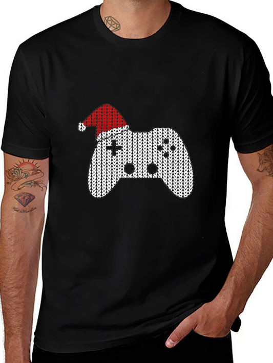 Gamer Christmas Controller Graphic Tee