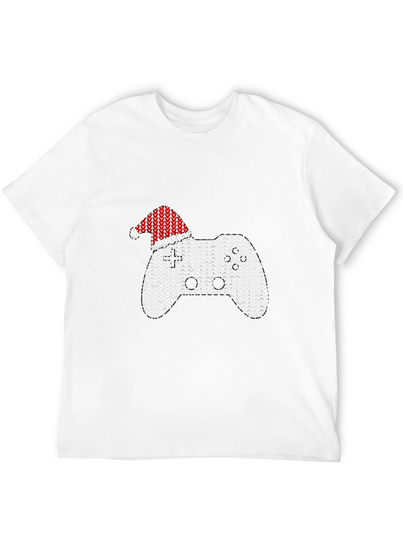 Gamer Christmas Controller Graphic Tee