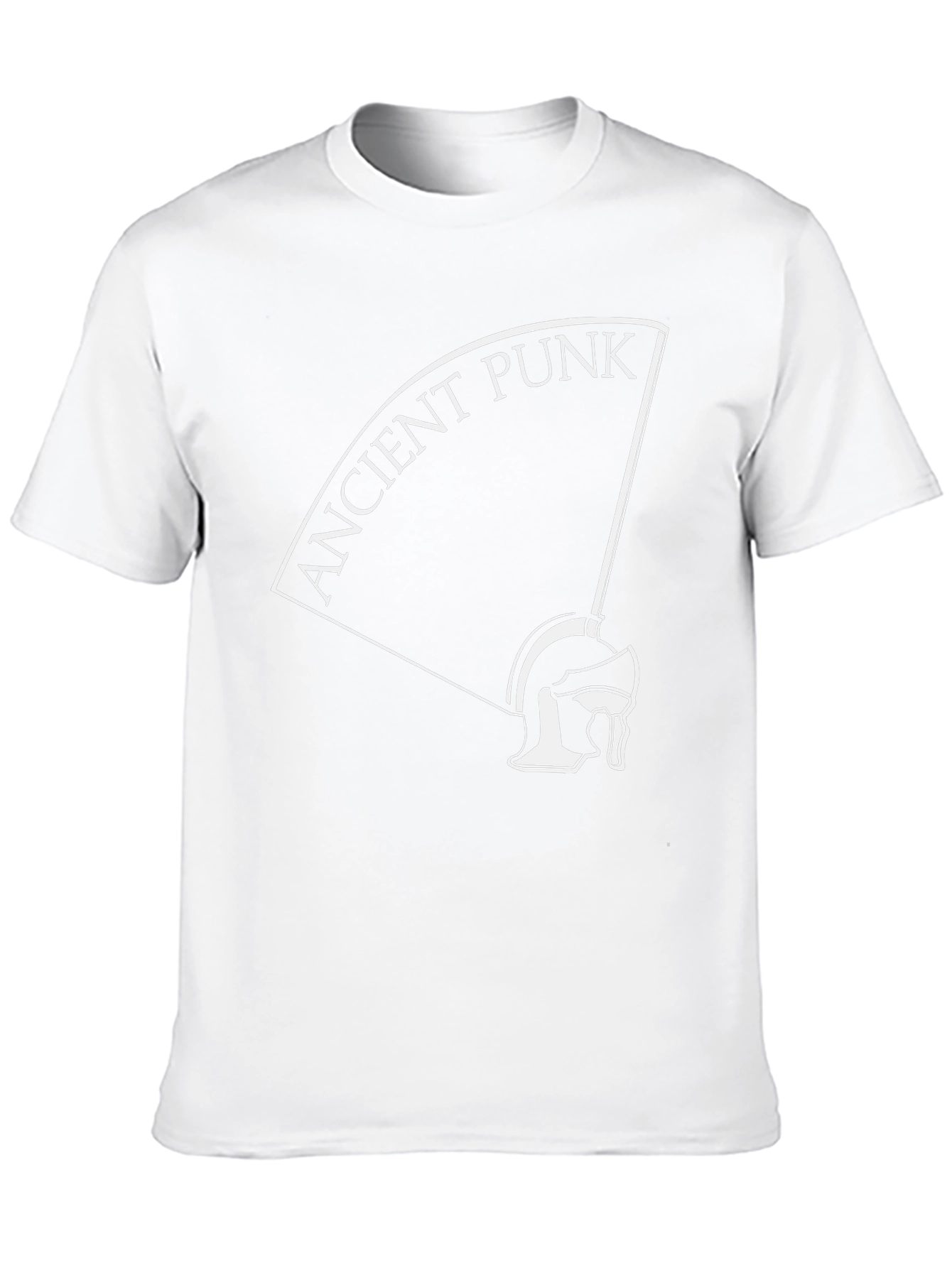 Ancient Punk Graphic T-Shirt - Black Cotton Tee