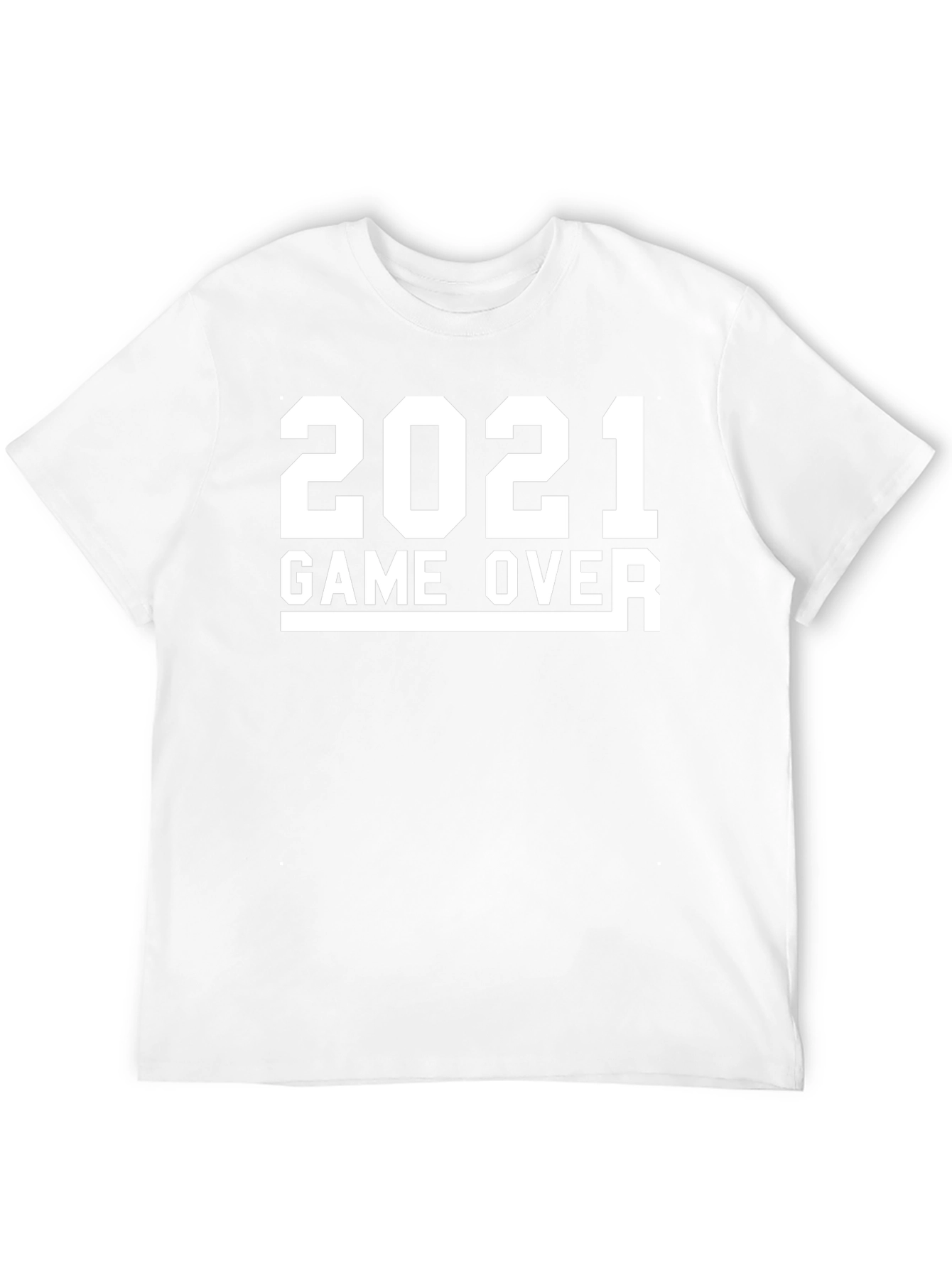 2021 Game Over Black T-Shirt
