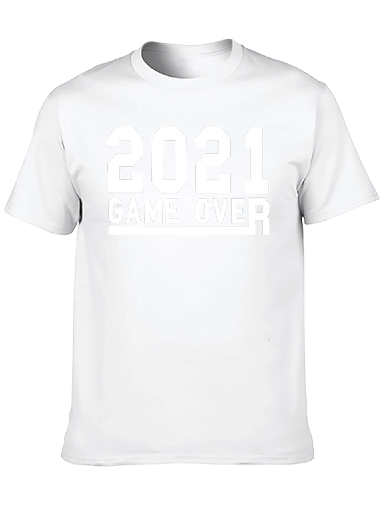 2021 Game Over Black T-Shirt