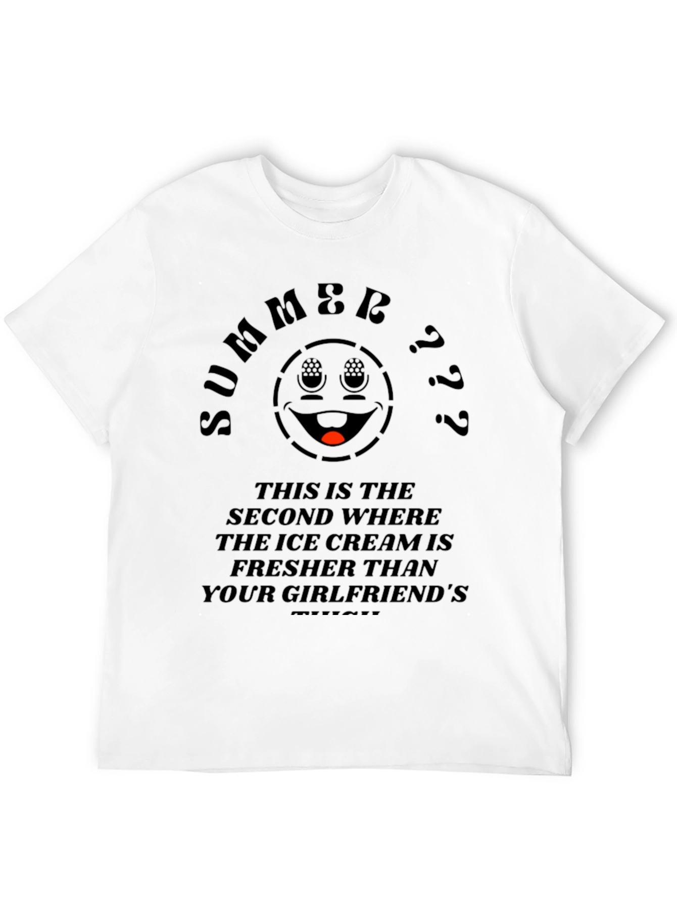 Summer Ice Cream Humor Graphic Tee