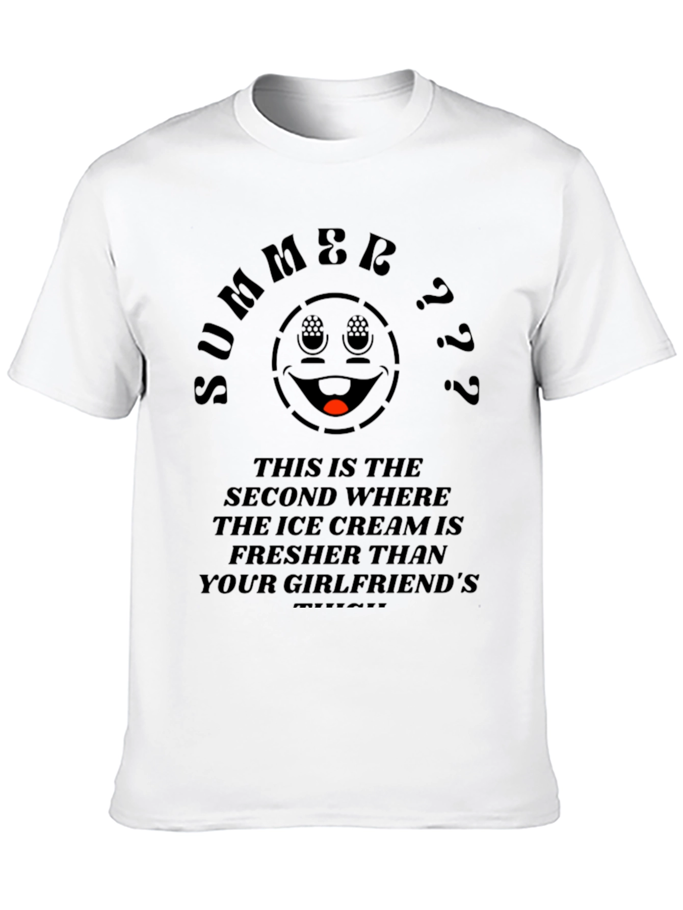 Summer Ice Cream Humor Graphic Tee