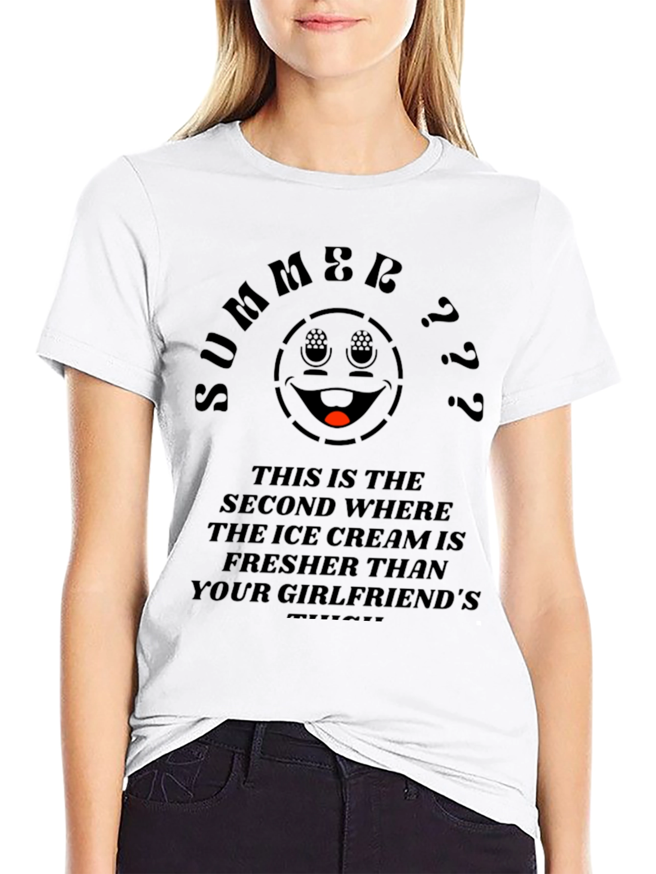 Summer Ice Cream Humor Graphic Tee