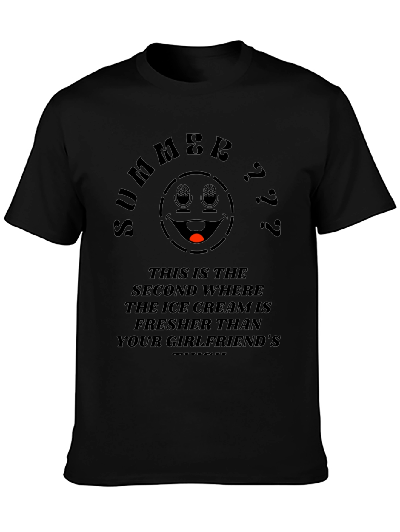 Summer Ice Cream Humor Graphic Tee
