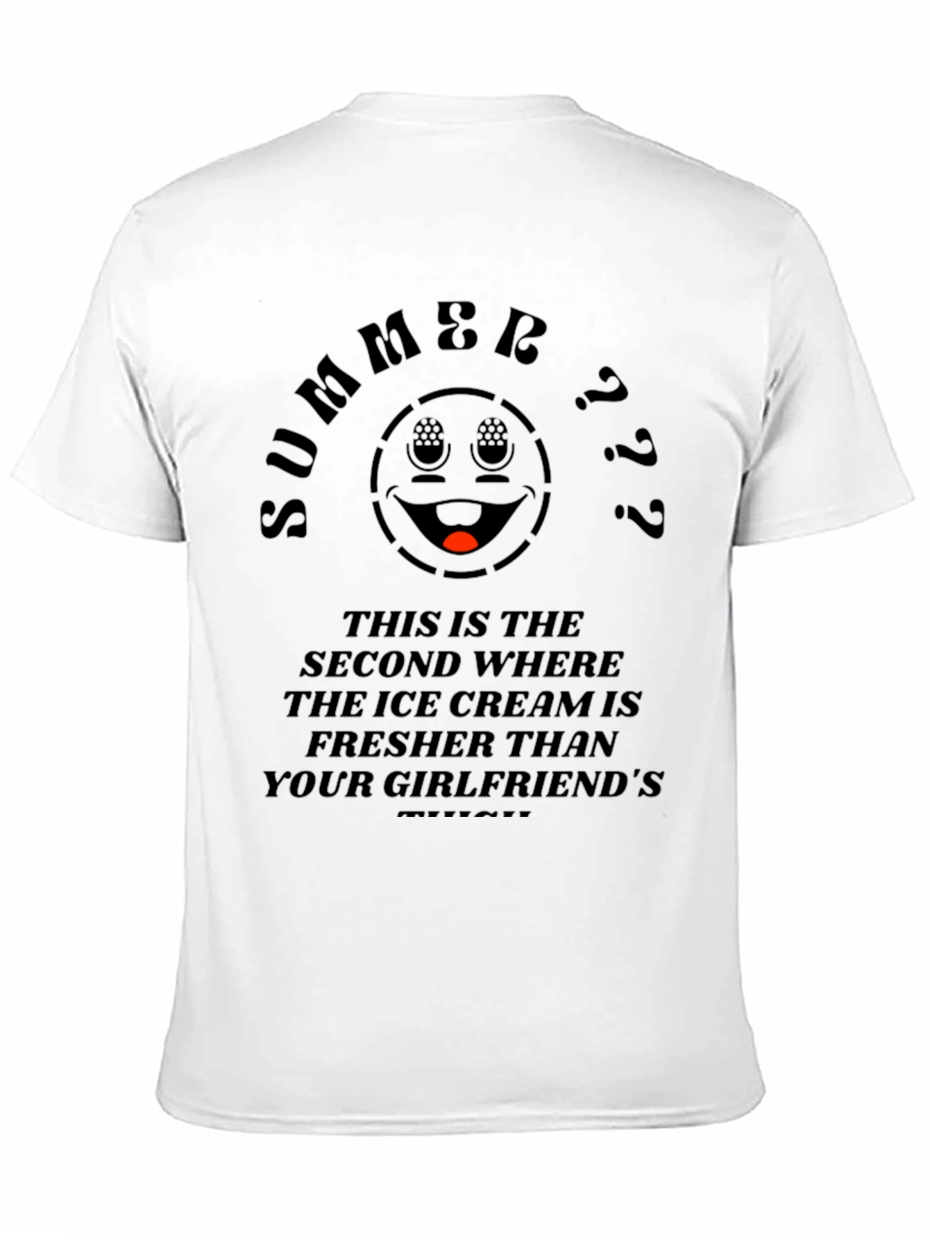 Summer Ice Cream Humor Graphic Tee