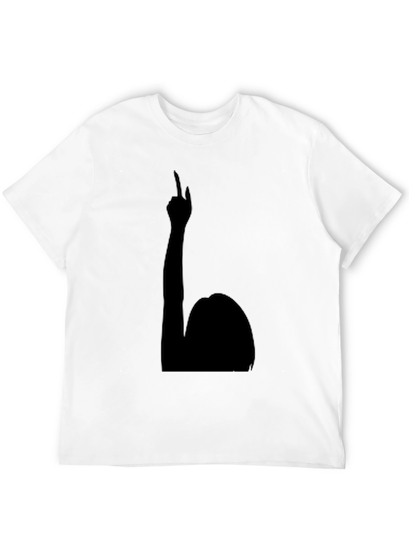 Silhouette T-Shirt - Raising Hand