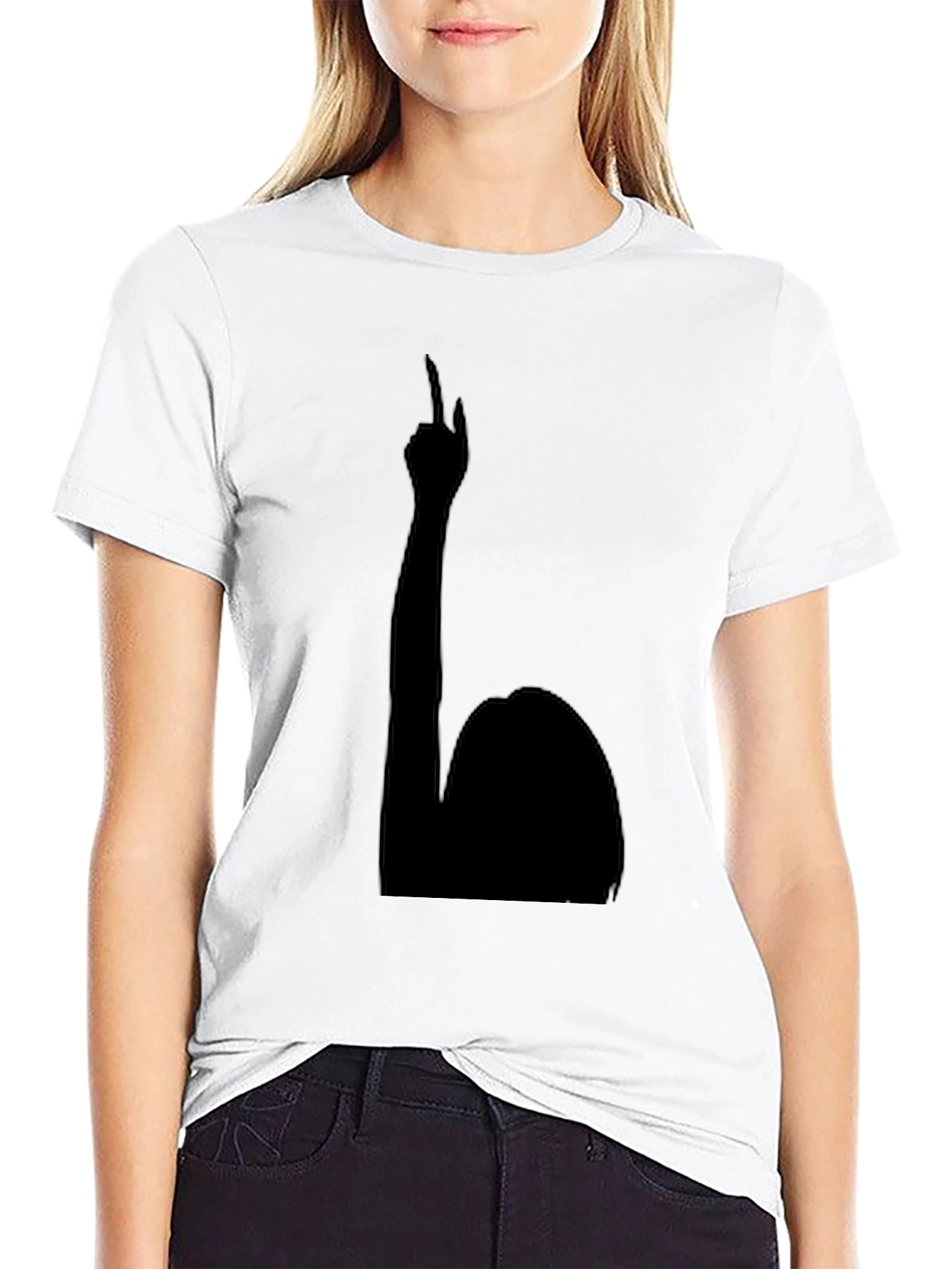 Silhouette T-Shirt - Raising Hand
