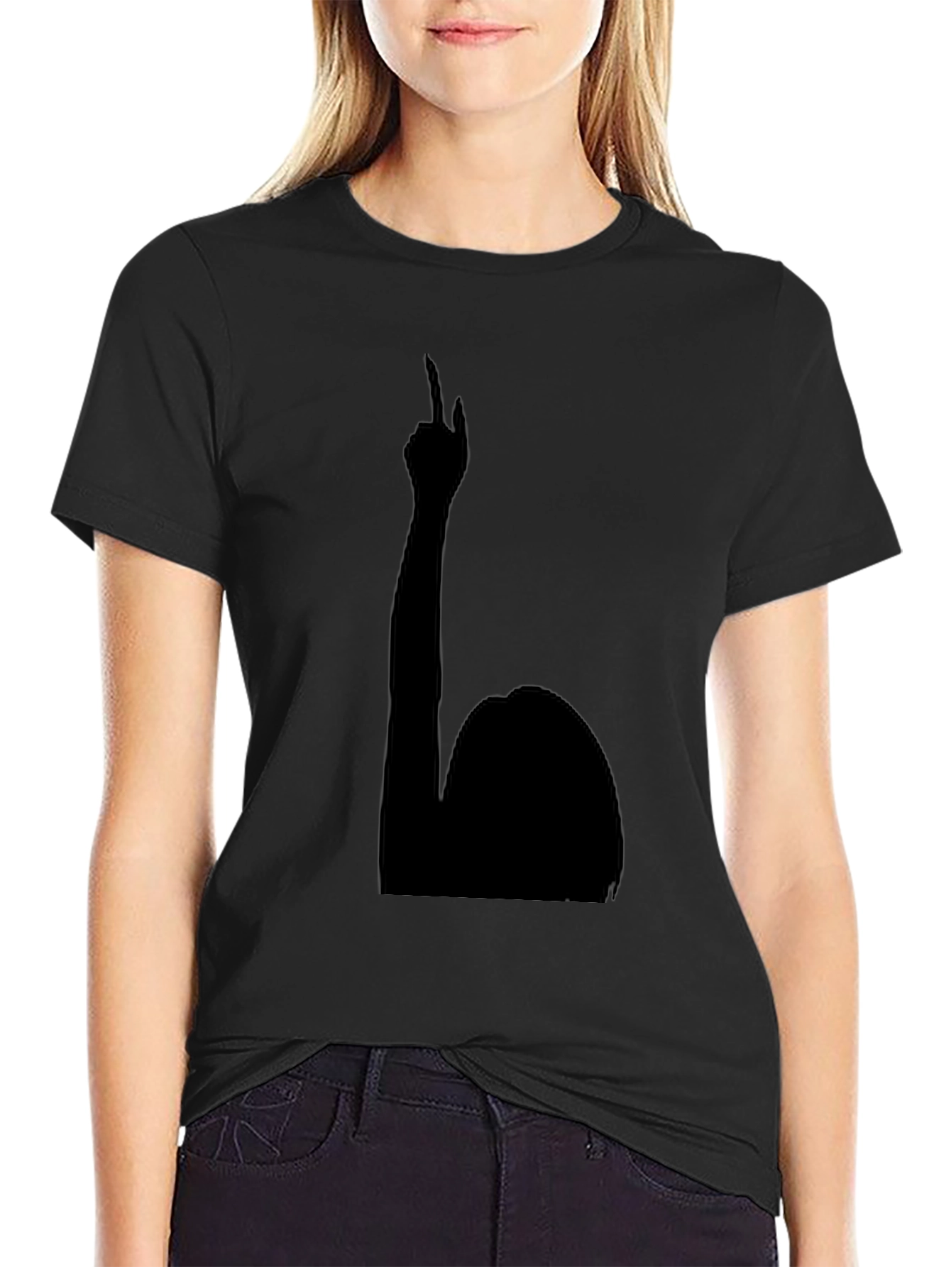 Silhouette T-Shirt - Raising Hand