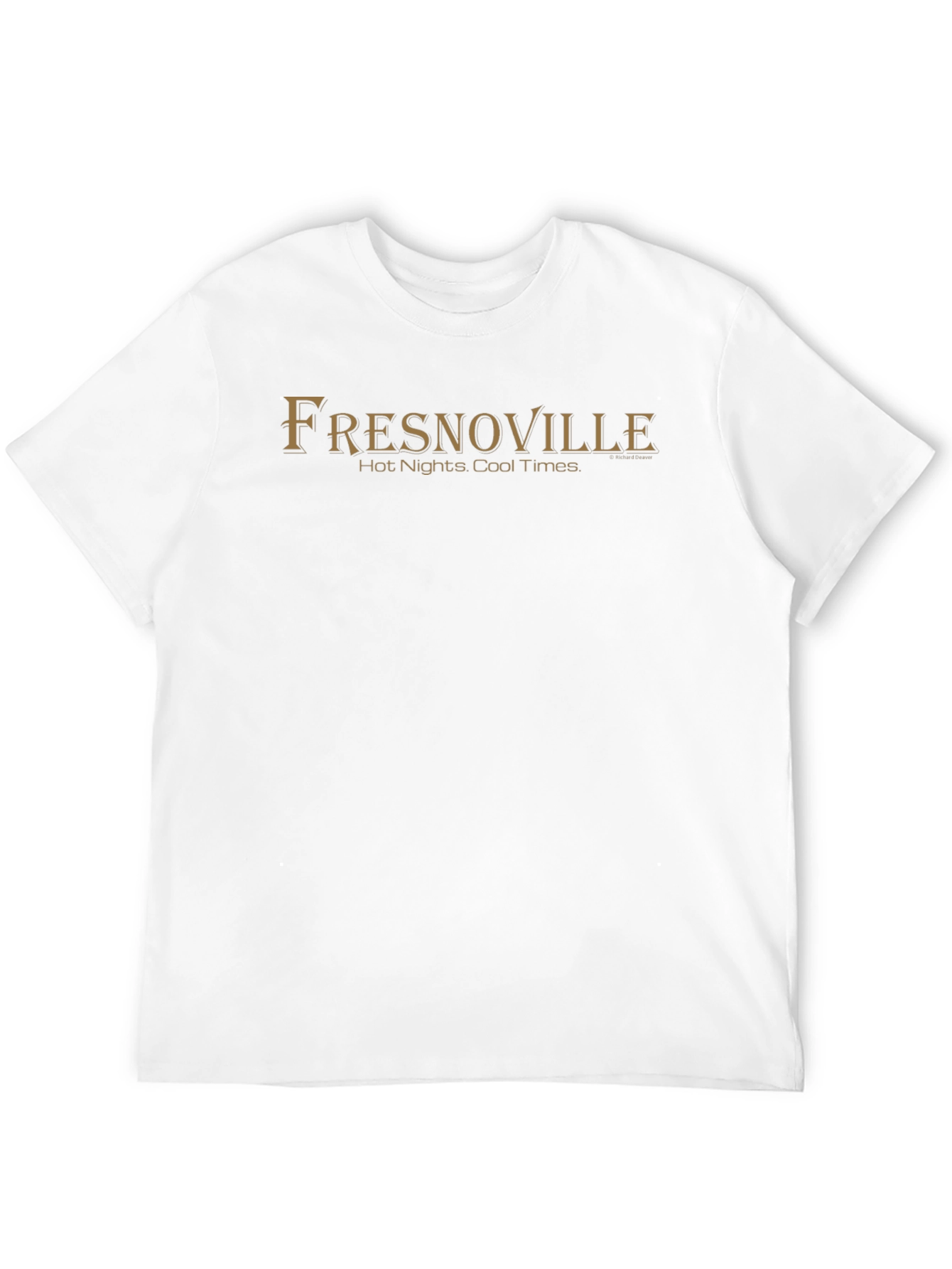Fresnoville Black Graphic T-Shirt