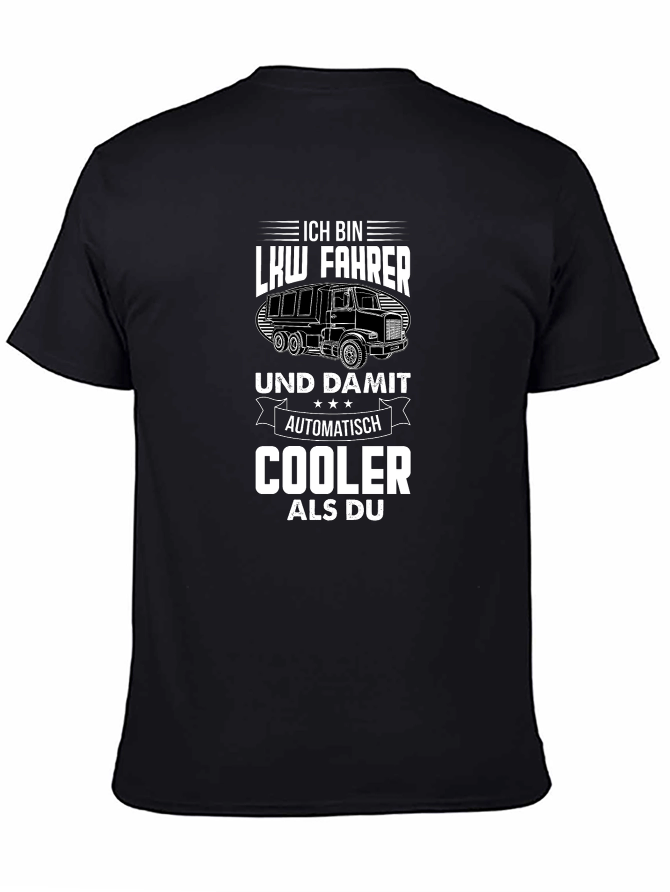 LKW Fahrer T-Shirt - Cool Trucker Tee