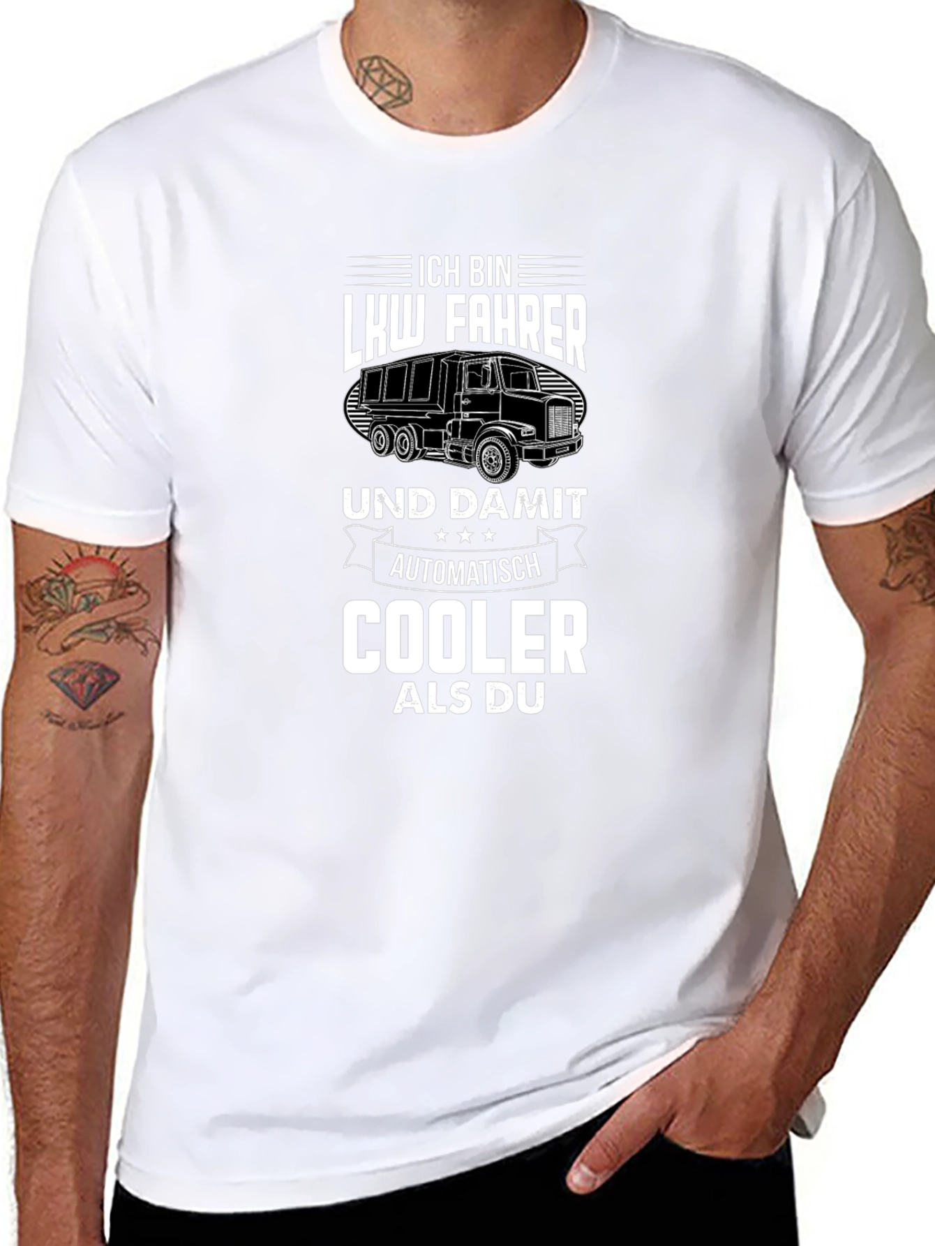 LKW Fahrer T-Shirt - Cool Trucker Tee