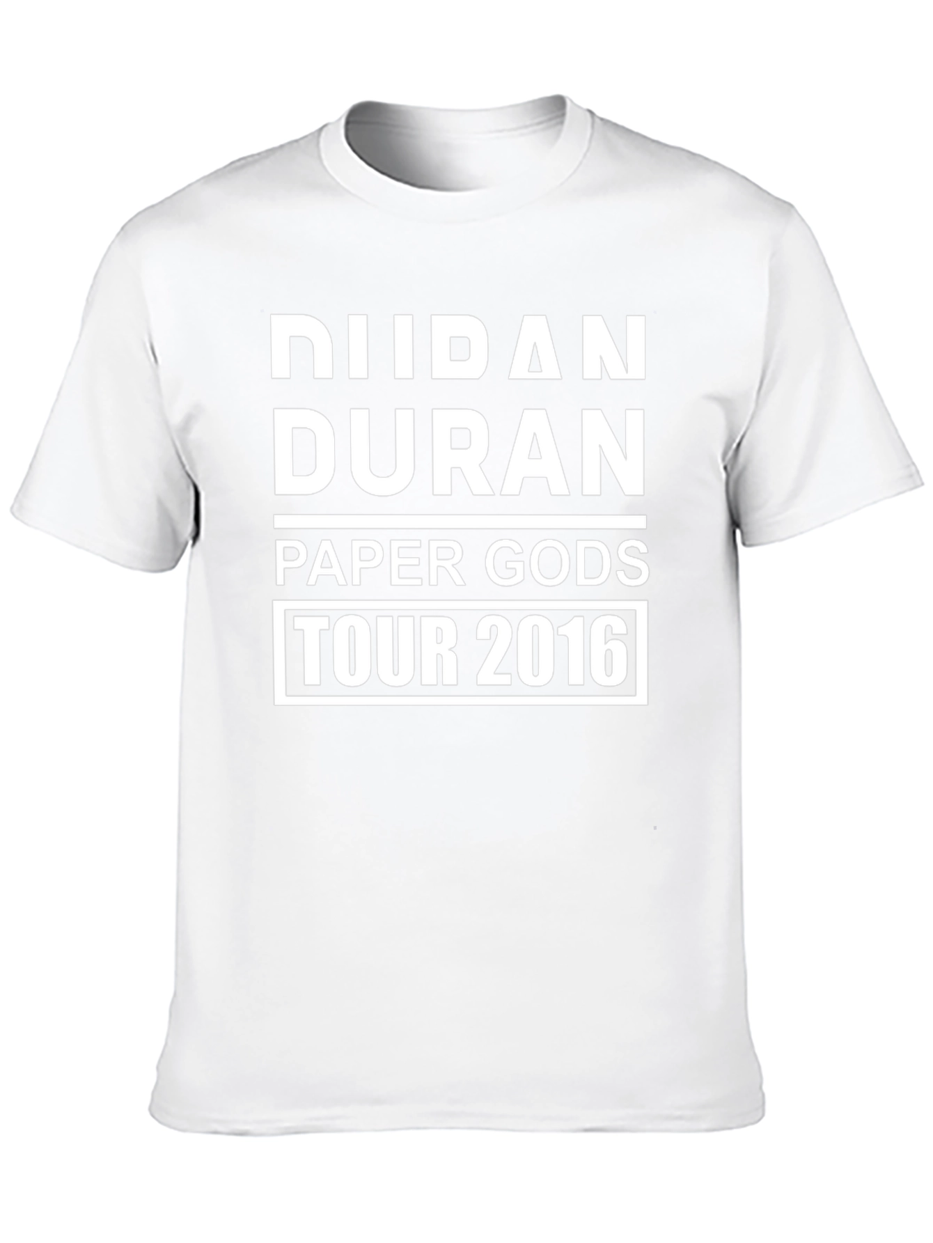 Duran Duran Paper Gods Tour 2016 Black T-Shirt