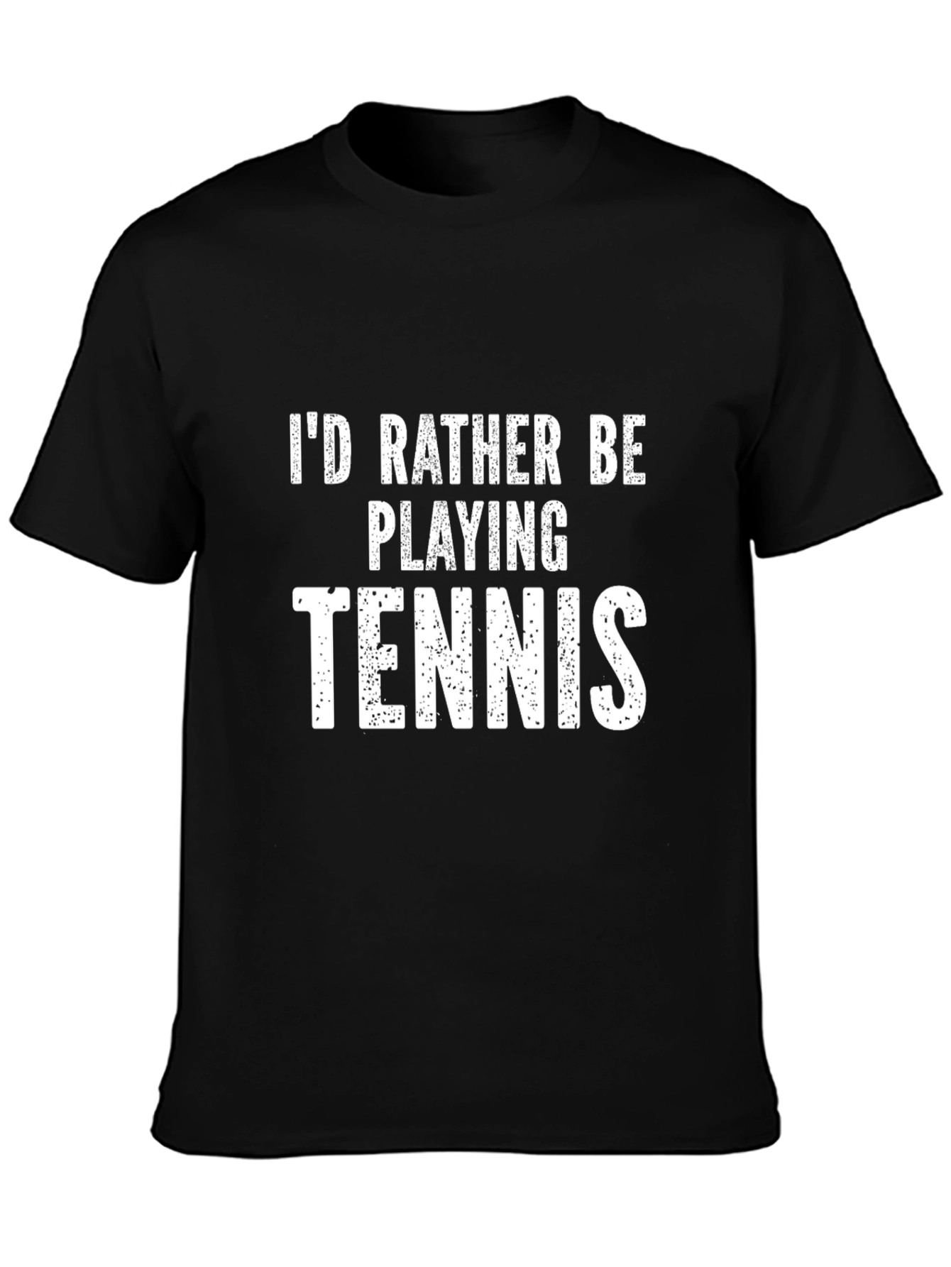 Id Rather Be Playing Tennis Graphic Tee