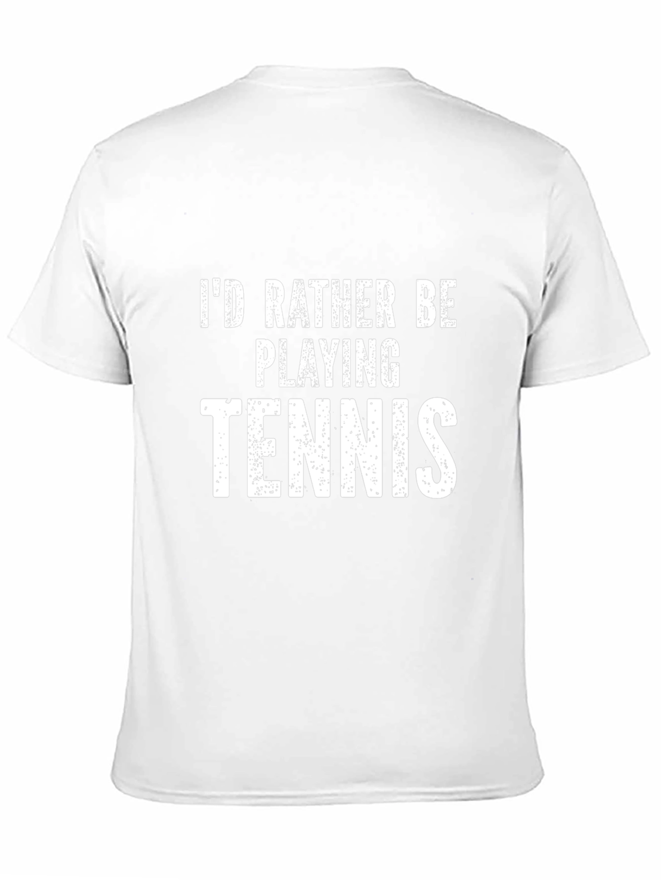 Id Rather Be Playing Tennis Graphic Tee