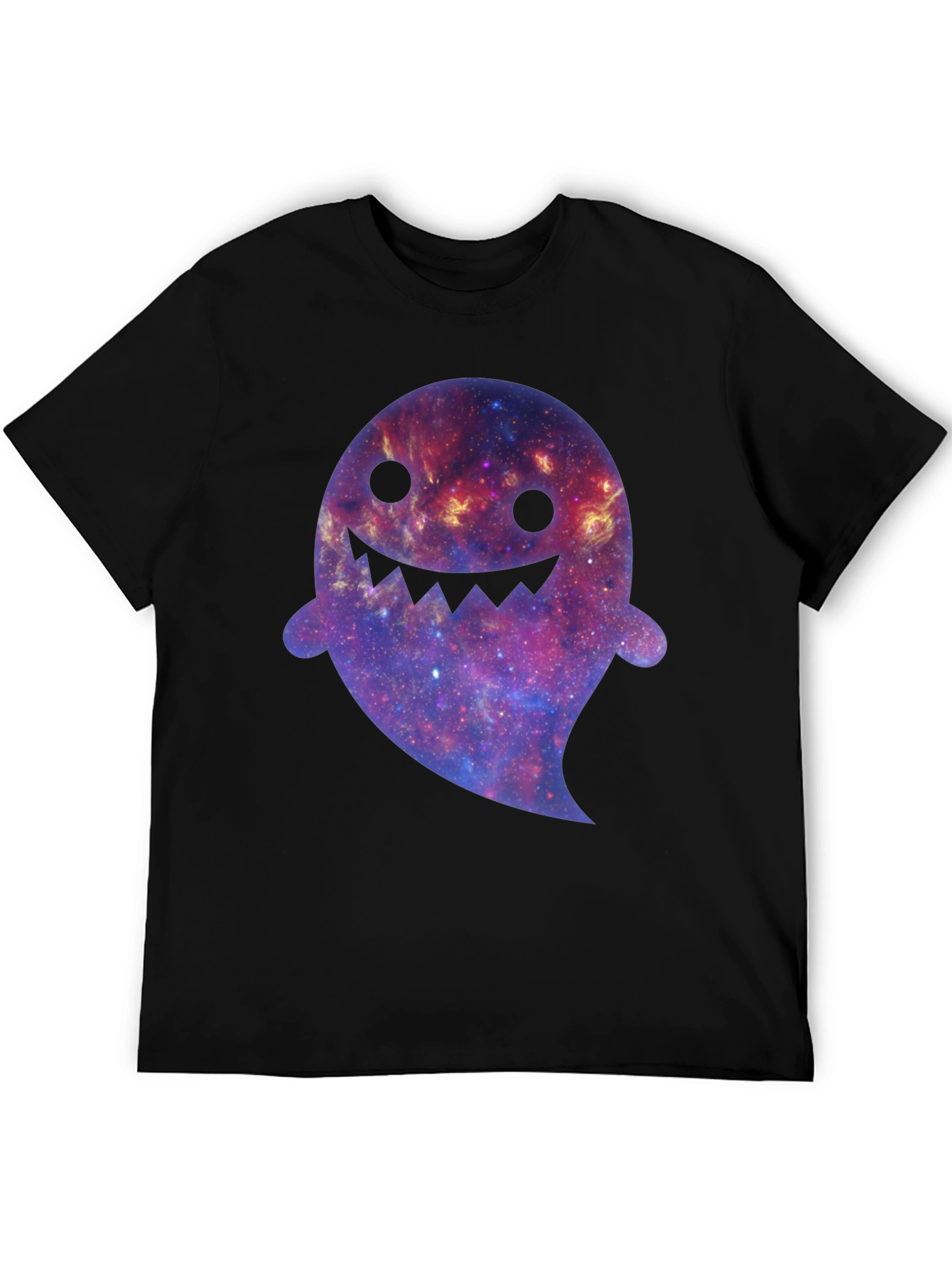 Galaxy Ghost Graphic T-Shirt