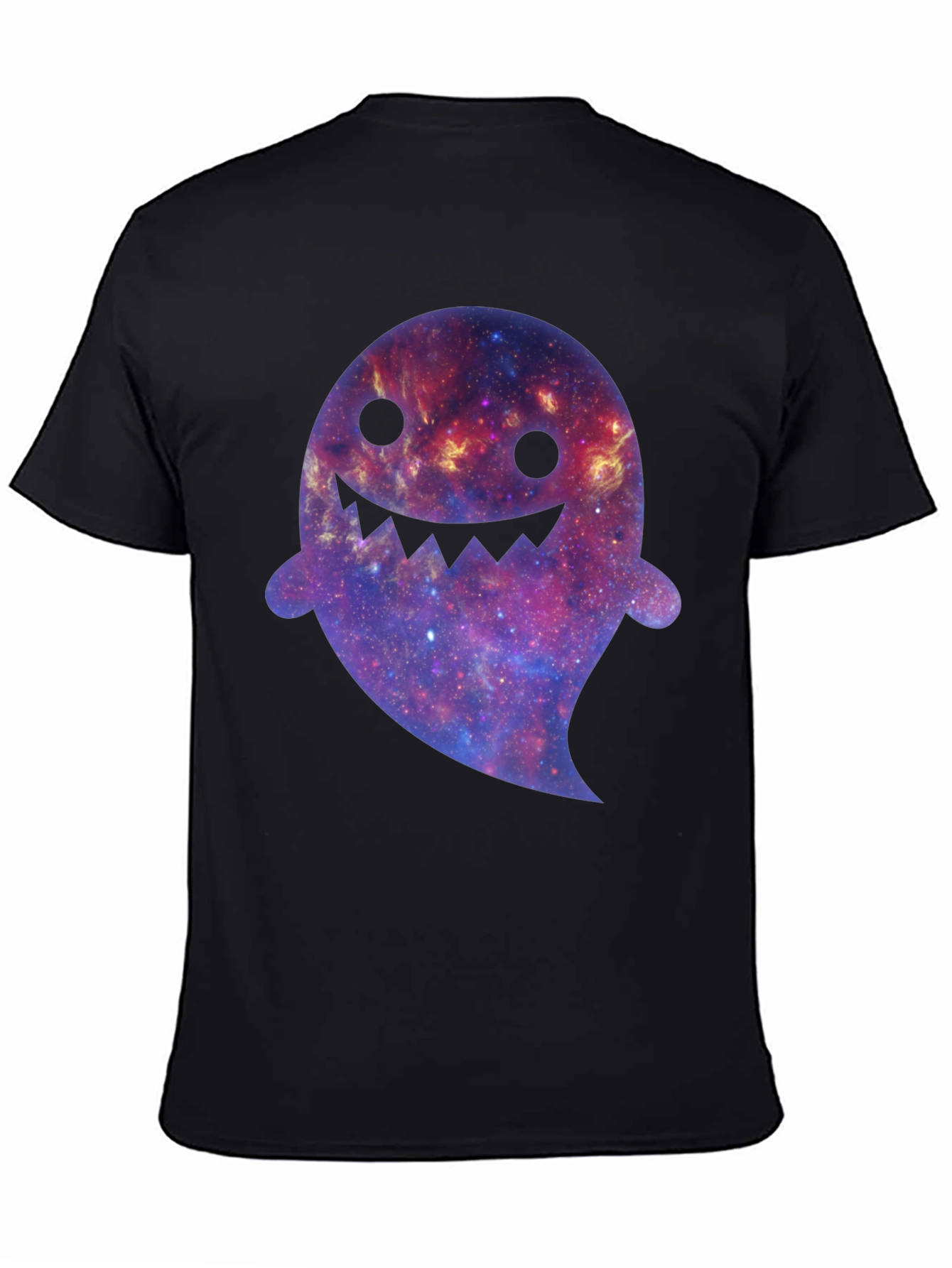 Galaxy Ghost Graphic T-Shirt